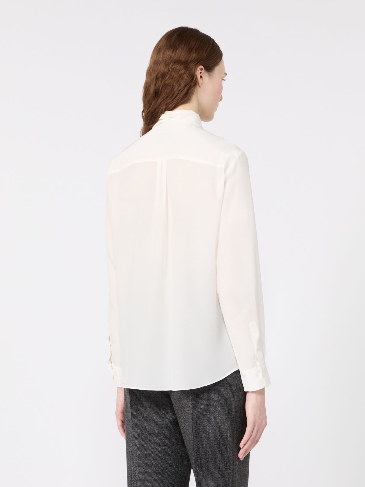 Silk crêpe de Chine shirt - Weekend Max Mara - 3