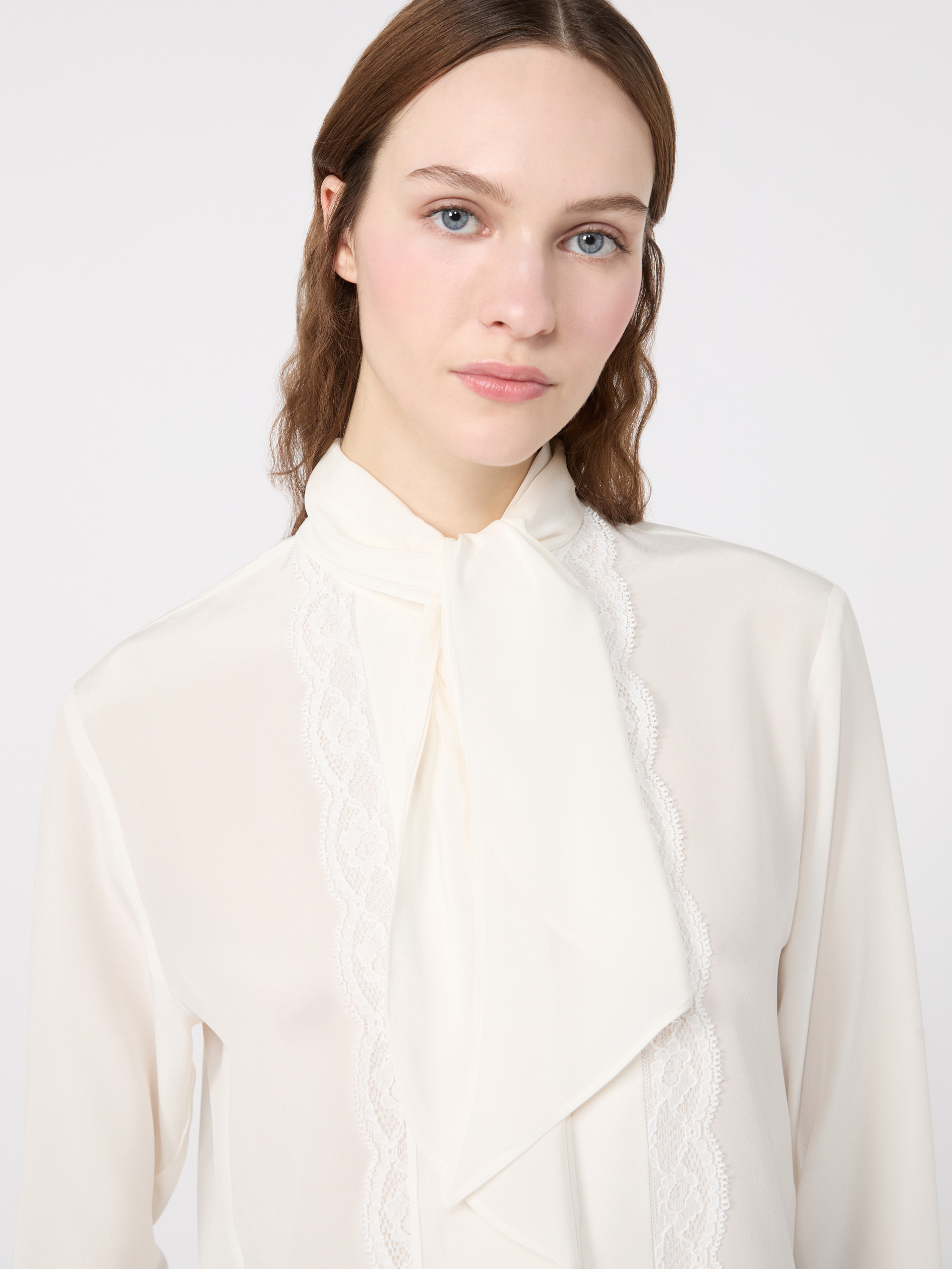 Silk crêpe de Chine shirt - Weekend Max Mara - 5
