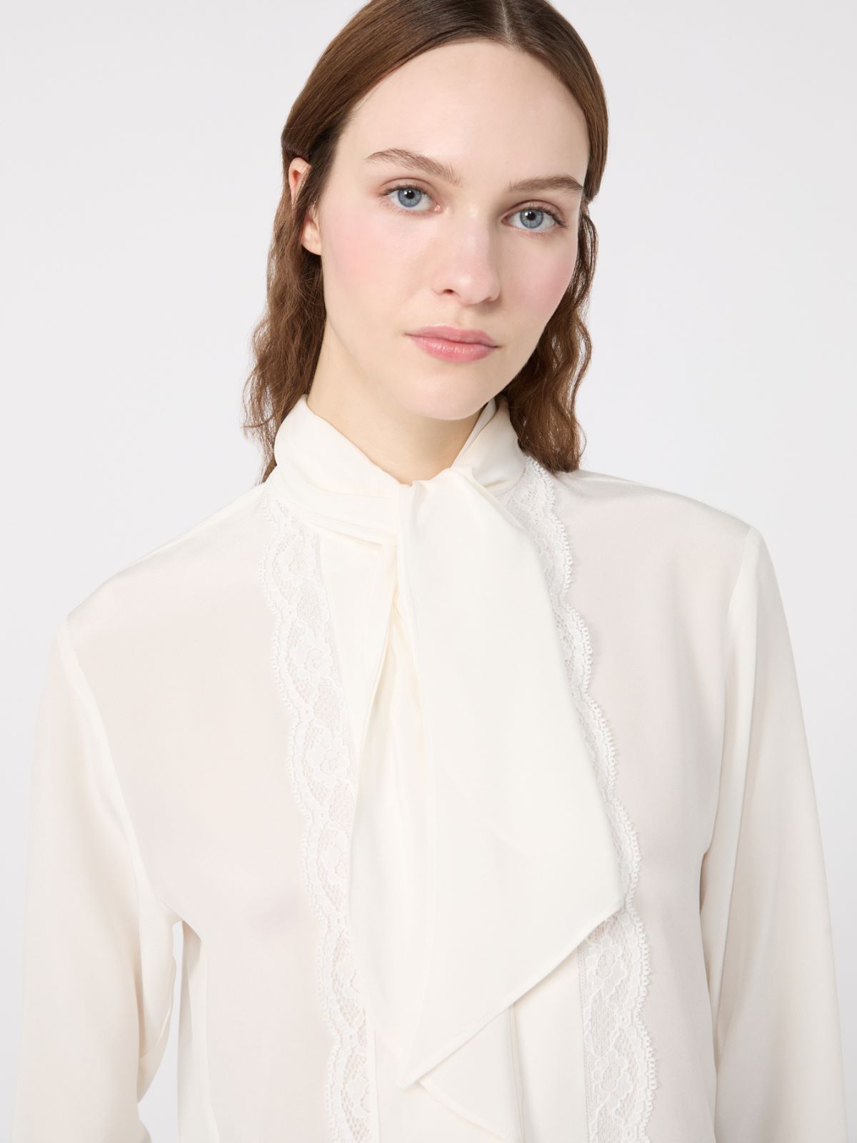 Silk crêpe de Chine shirt - Weekend Max Mara - 5