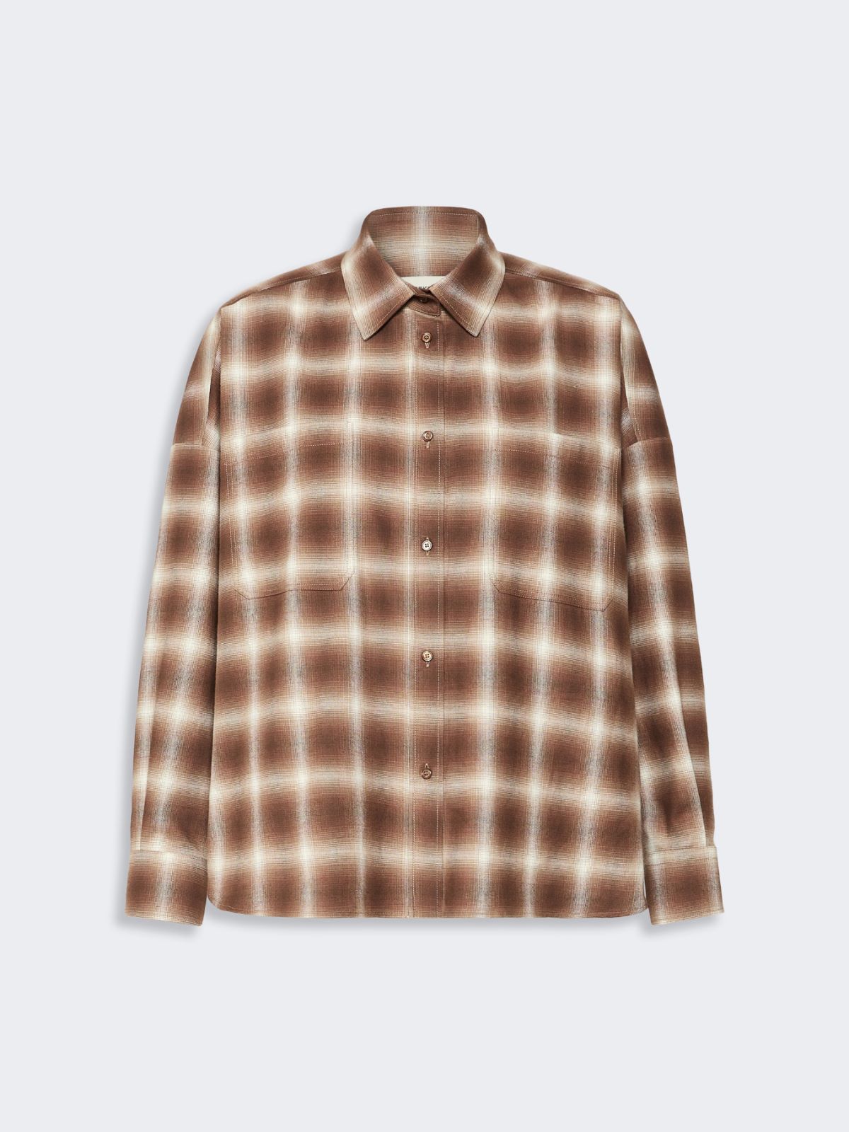 Check design cotton flannel shirt - Weekend Max Mara - 6