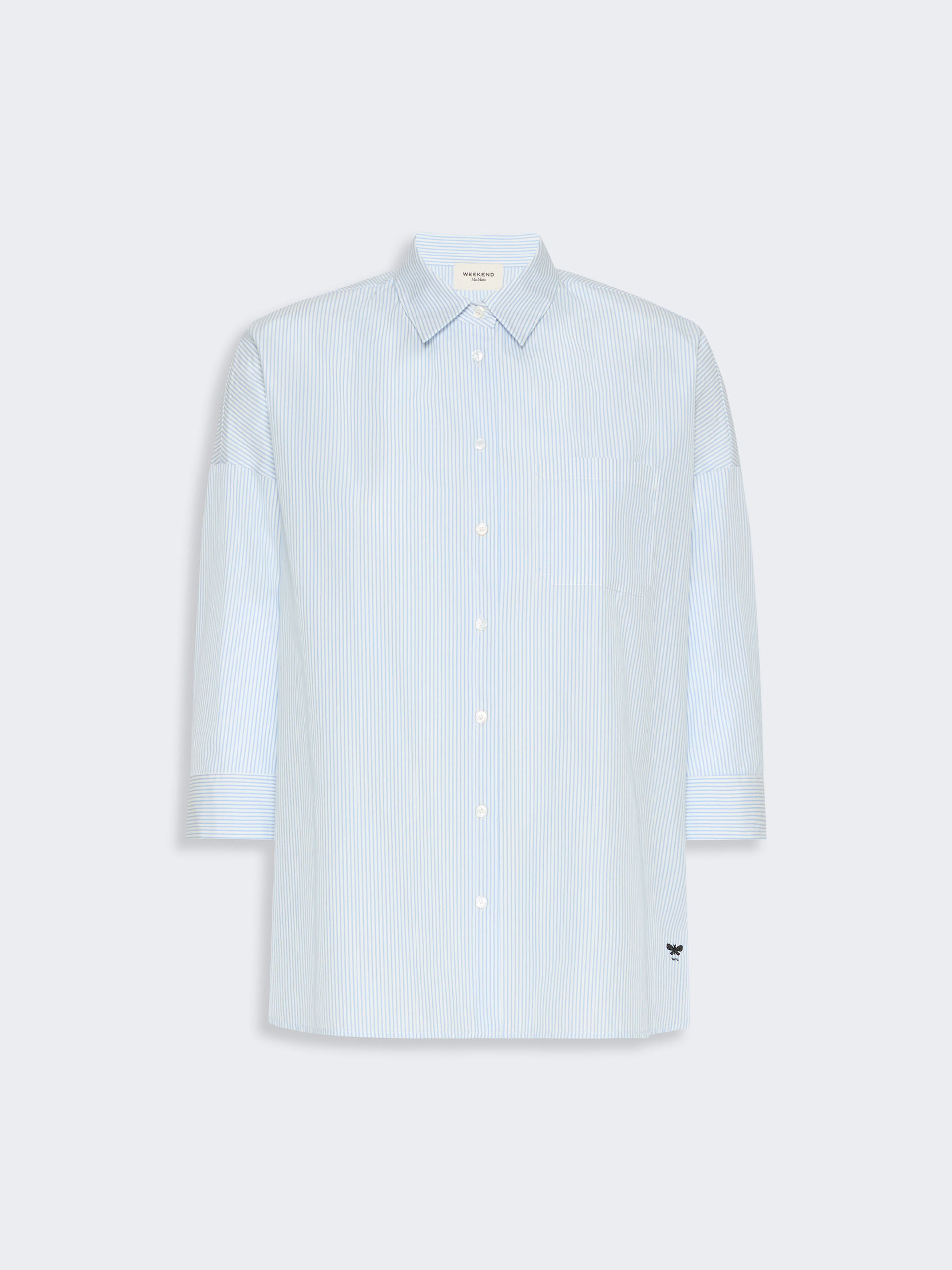 Boxy cotton poplin shirt - Weekend Max Mara - 6