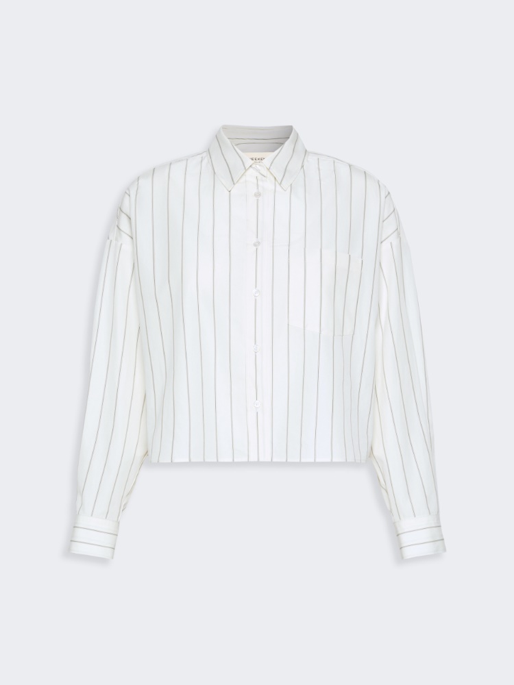 Cotton shirt with a contrasting back - Weekend Max Mara - 2
