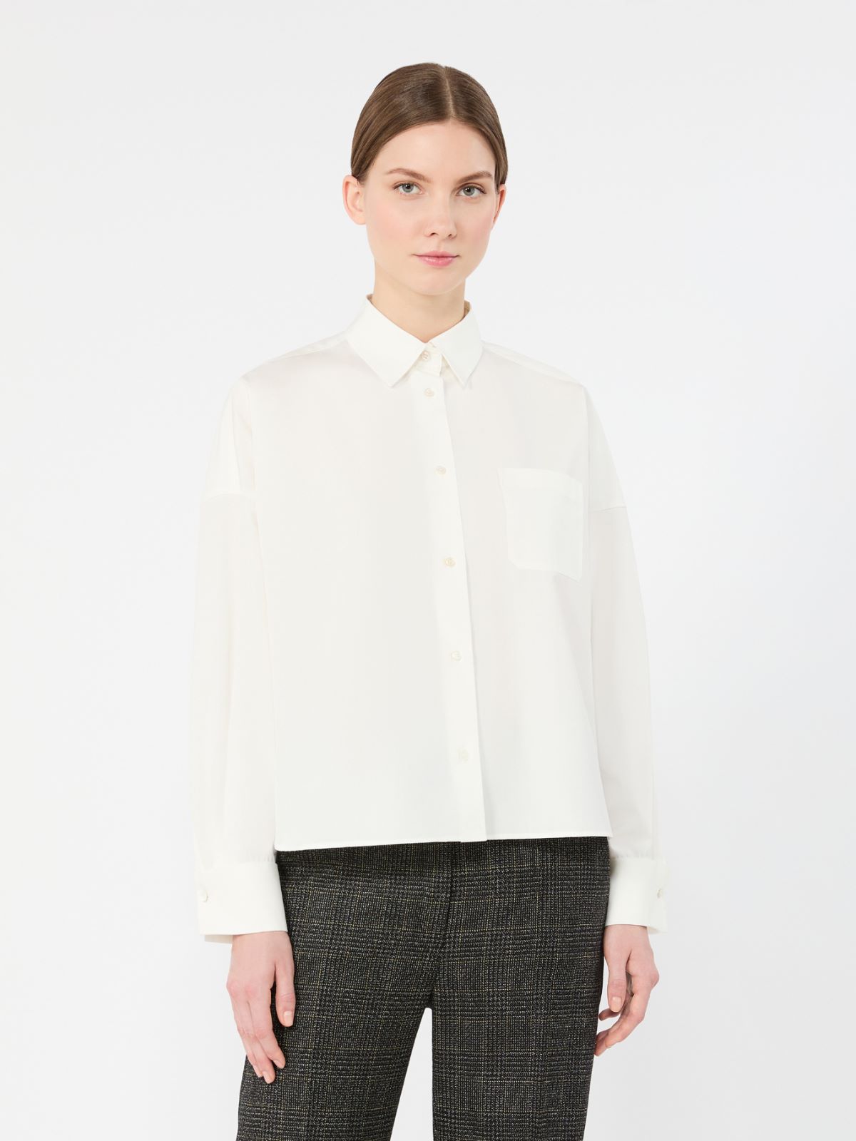 Cotton poplin shirt - Weekend Max Mara - 2