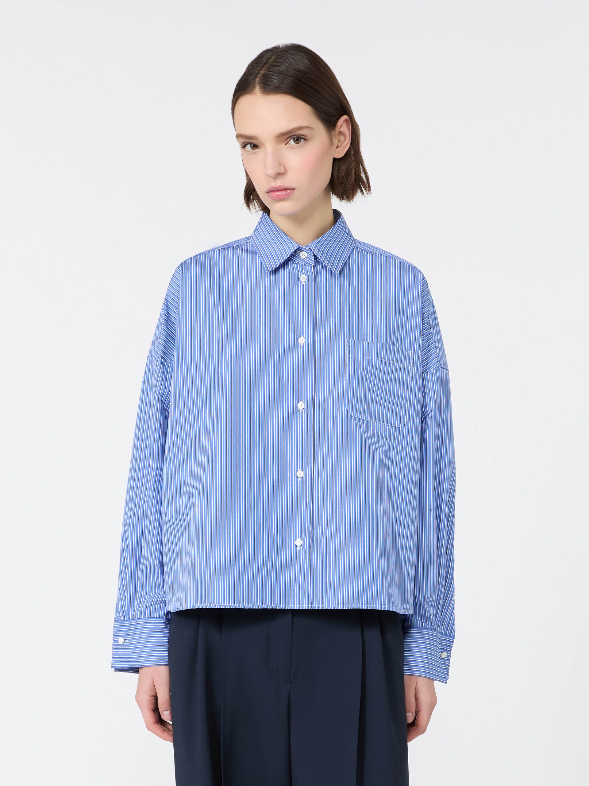 Cotton poplin shirt - Weekend Max Mara - 2