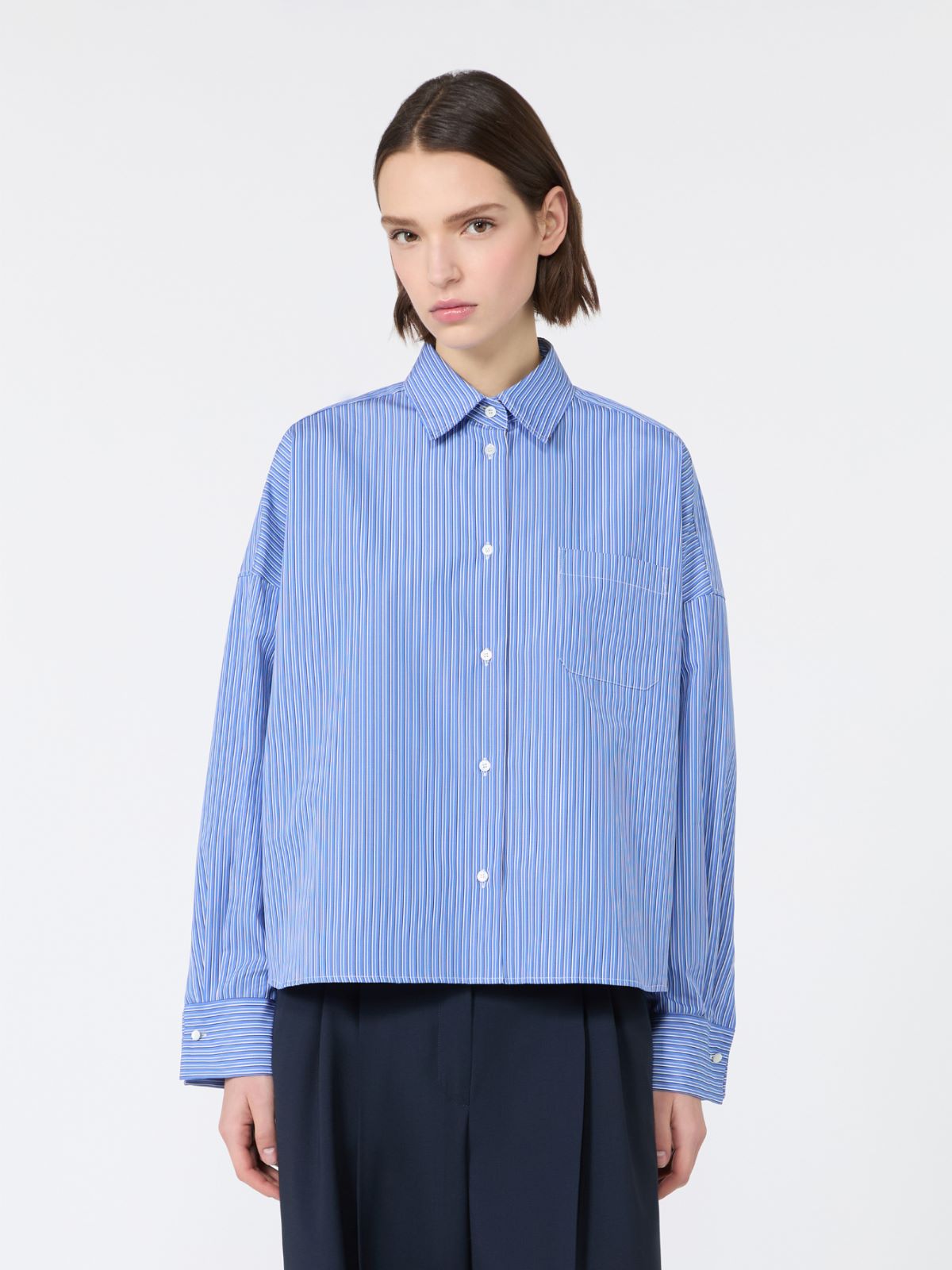 Cotton poplin shirt - Weekend Max Mara - 2