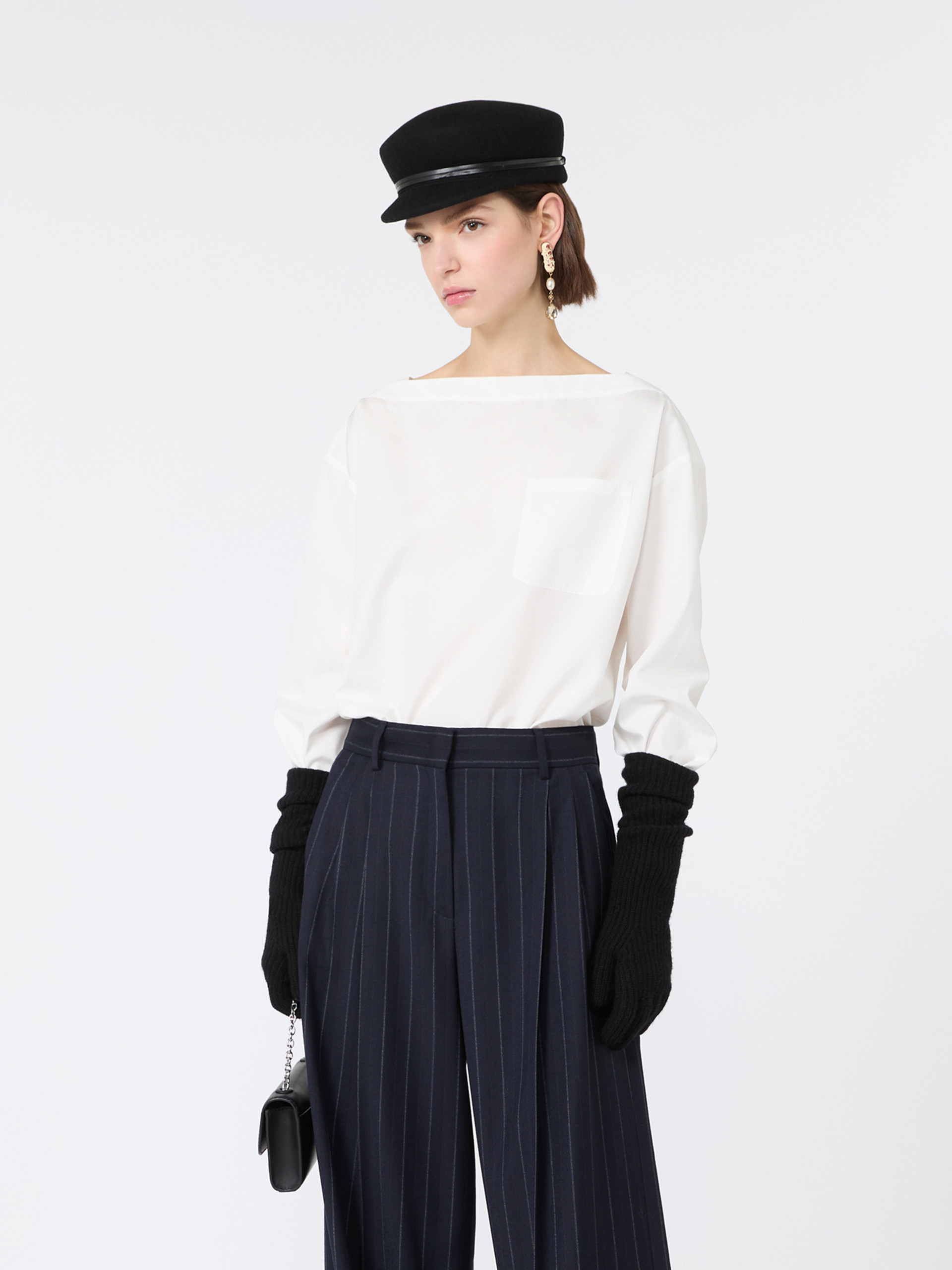 Cotton poplin blouse - Weekend Max Mara - 4