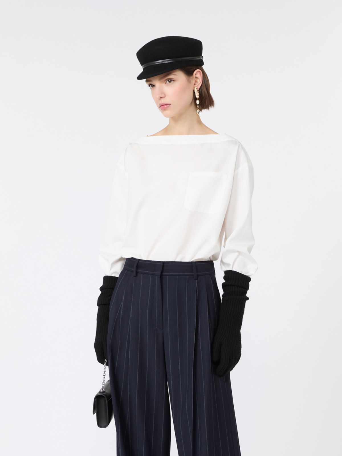 Cotton poplin blouse - Weekend Max Mara - 4