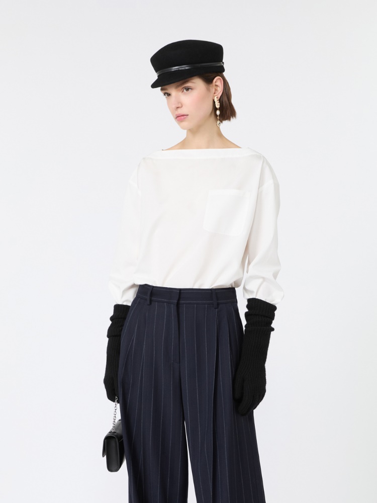 Cotton poplin blouse - Weekend Max Mara