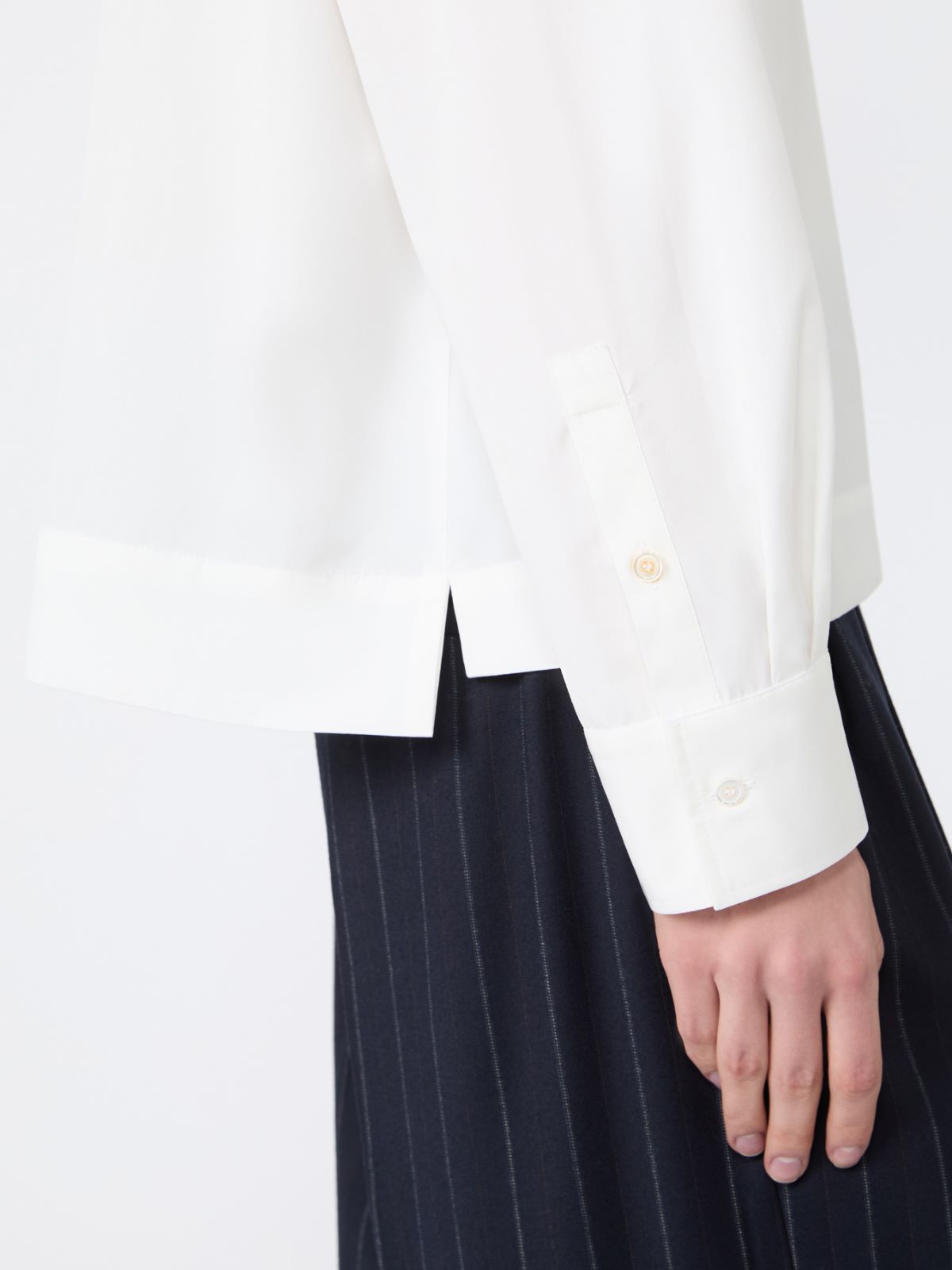 Cotton poplin blouse - Weekend Max Mara - 5