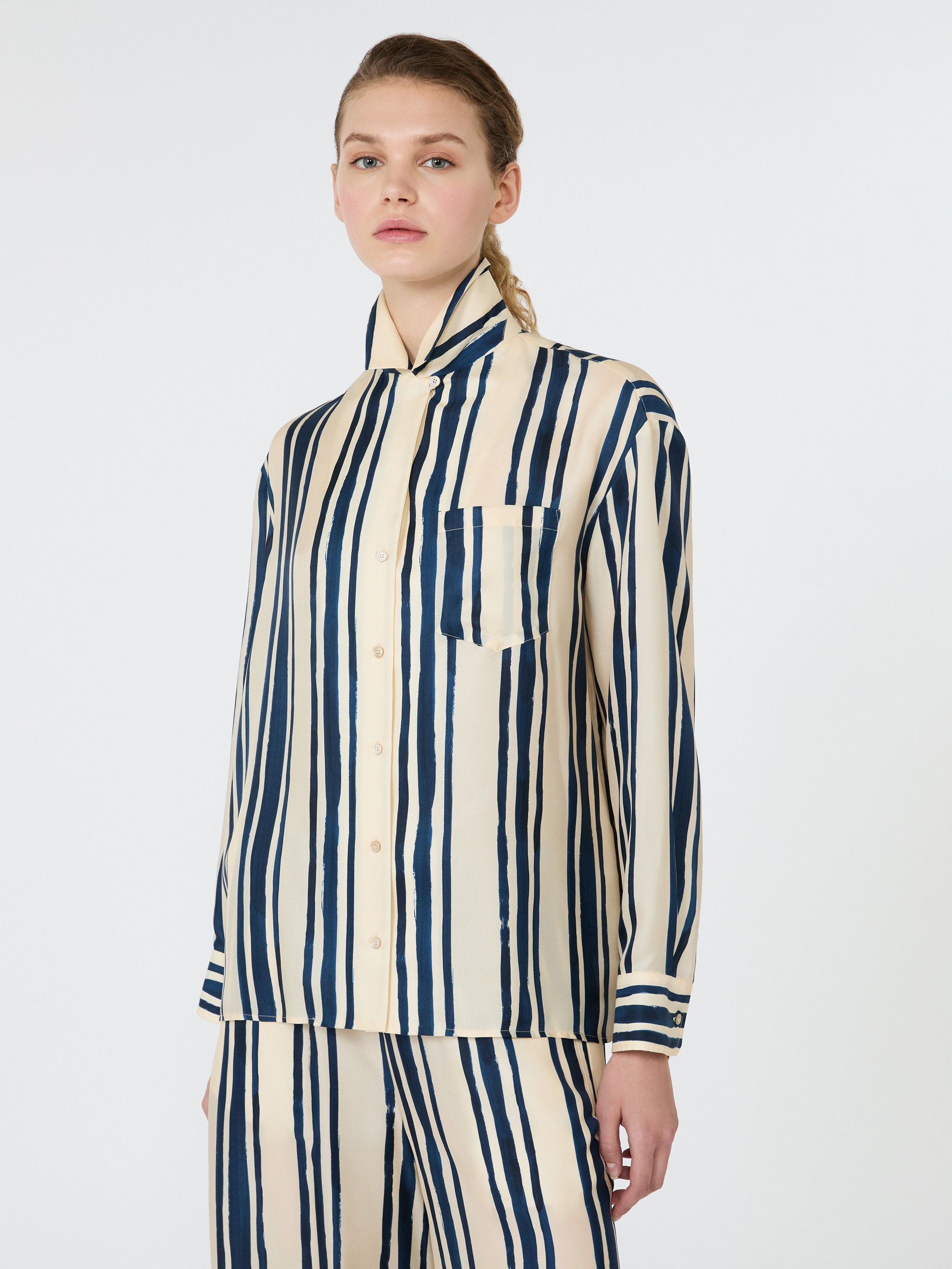 Printed silk shirt - Weekend Max Mara - 4