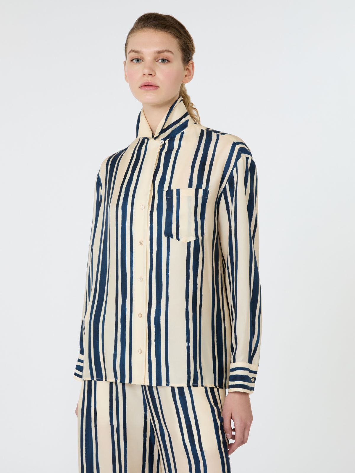 Printed silk shirt - Weekend Max Mara - 4