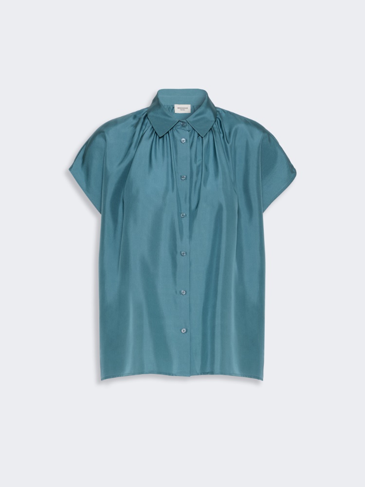 Loose shirt in habotai silk - Weekend Max Mara