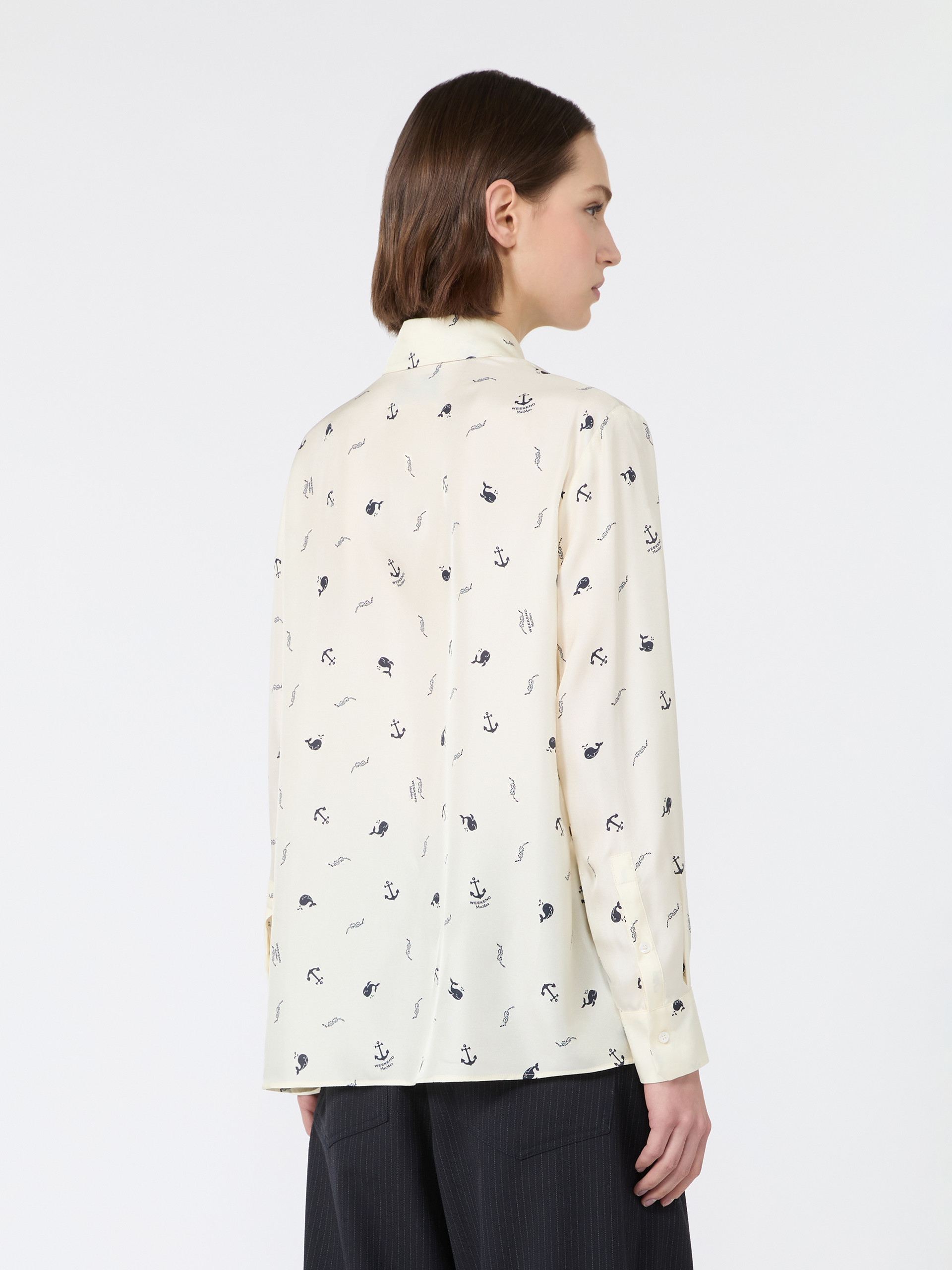 Printed silk shirt - Weekend Max Mara - 3