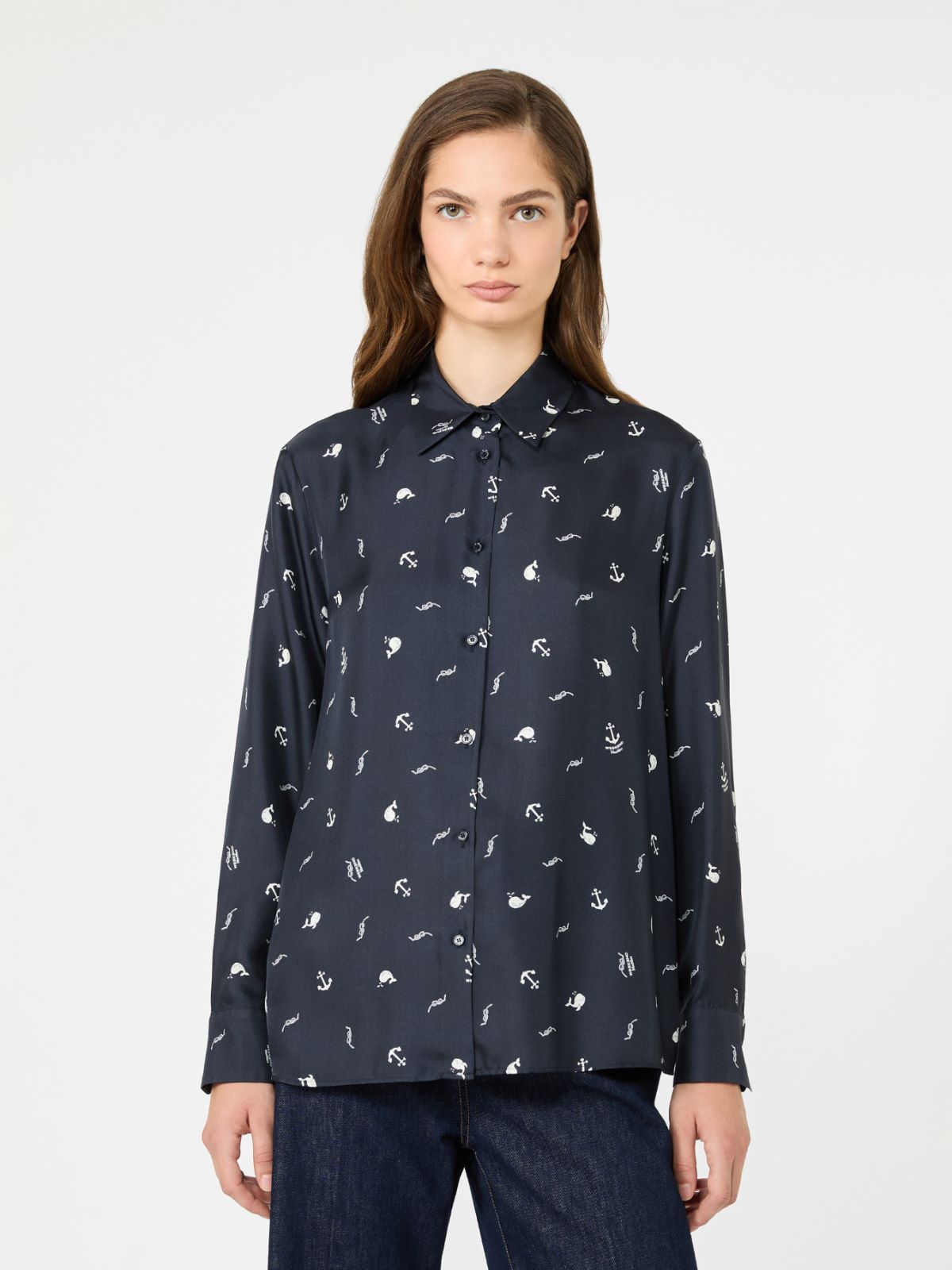 Printed silk shirt - Weekend Max Mara - 2
