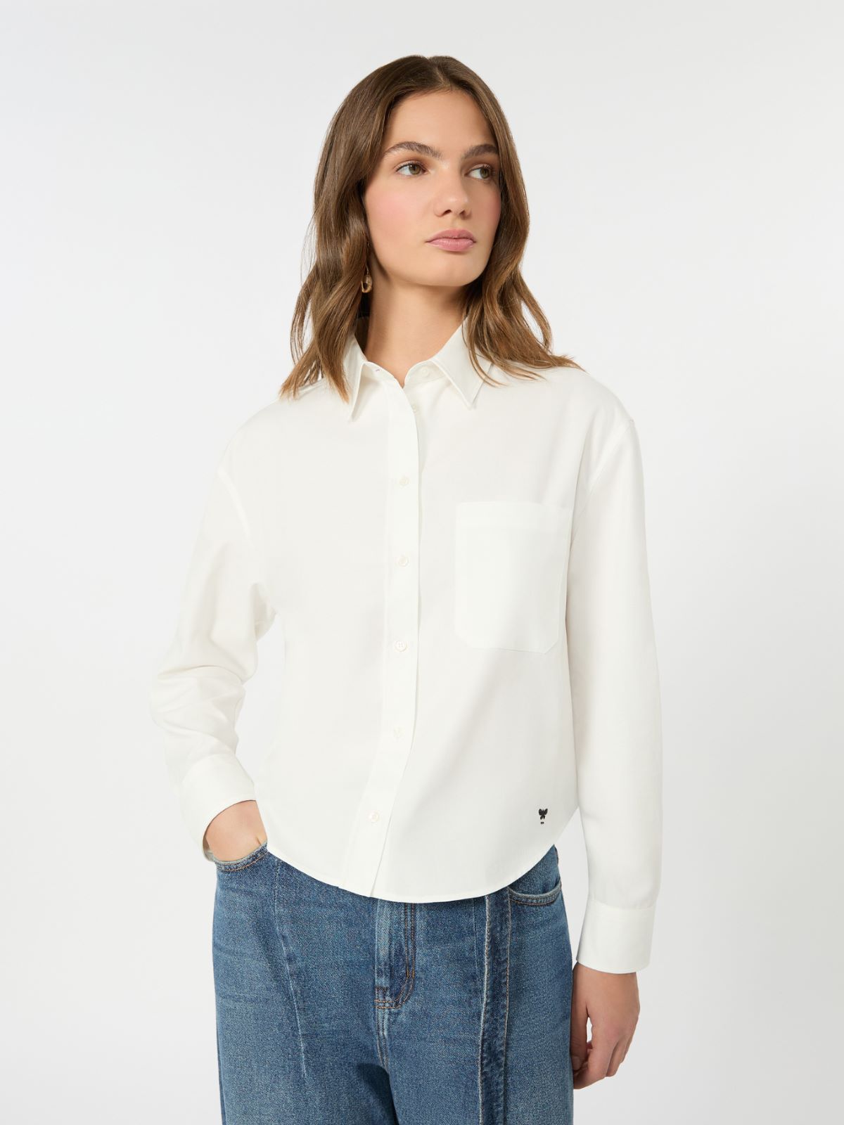 Camicia in Oxford di cotone - Weekend Max Mara - 4