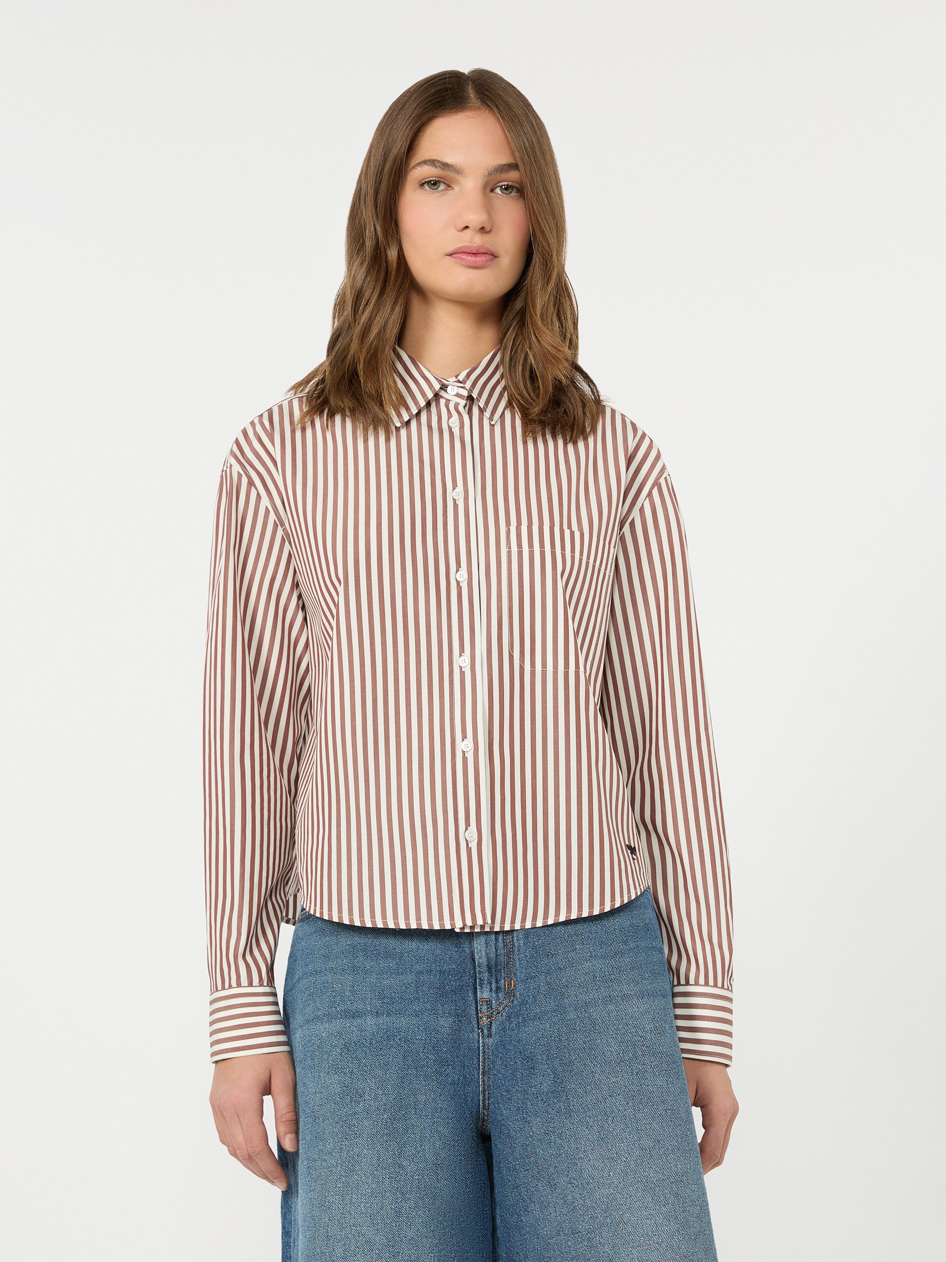 Cotton poplin shirt - TERRA COTTA - Weekend Max Mara - 2