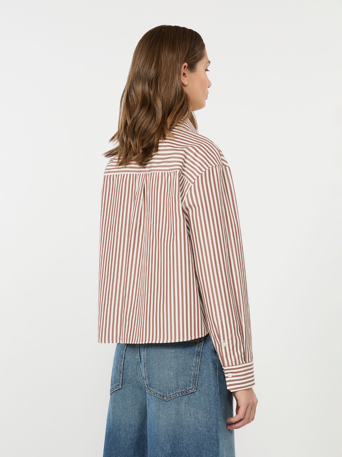 Cotton poplin shirt - TERRA COTTA - Weekend Max Mara - 3