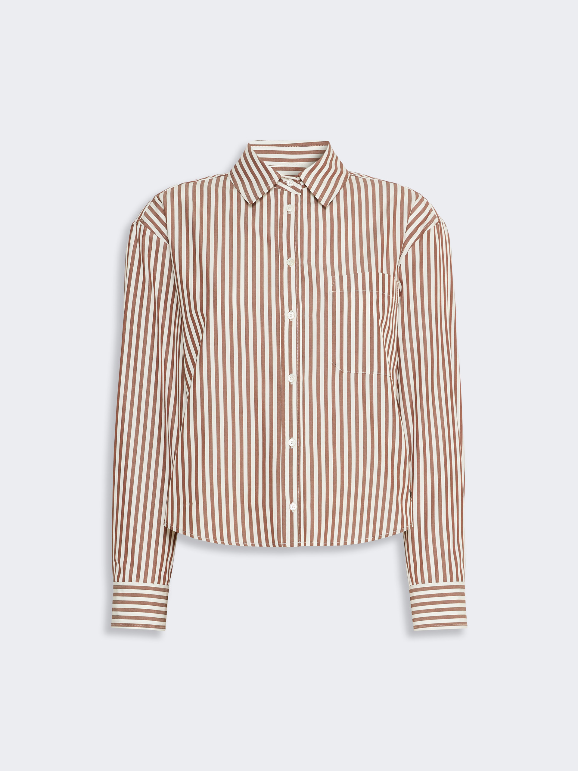 Cotton poplin shirt - TERRA COTTA - Weekend Max Mara - 5