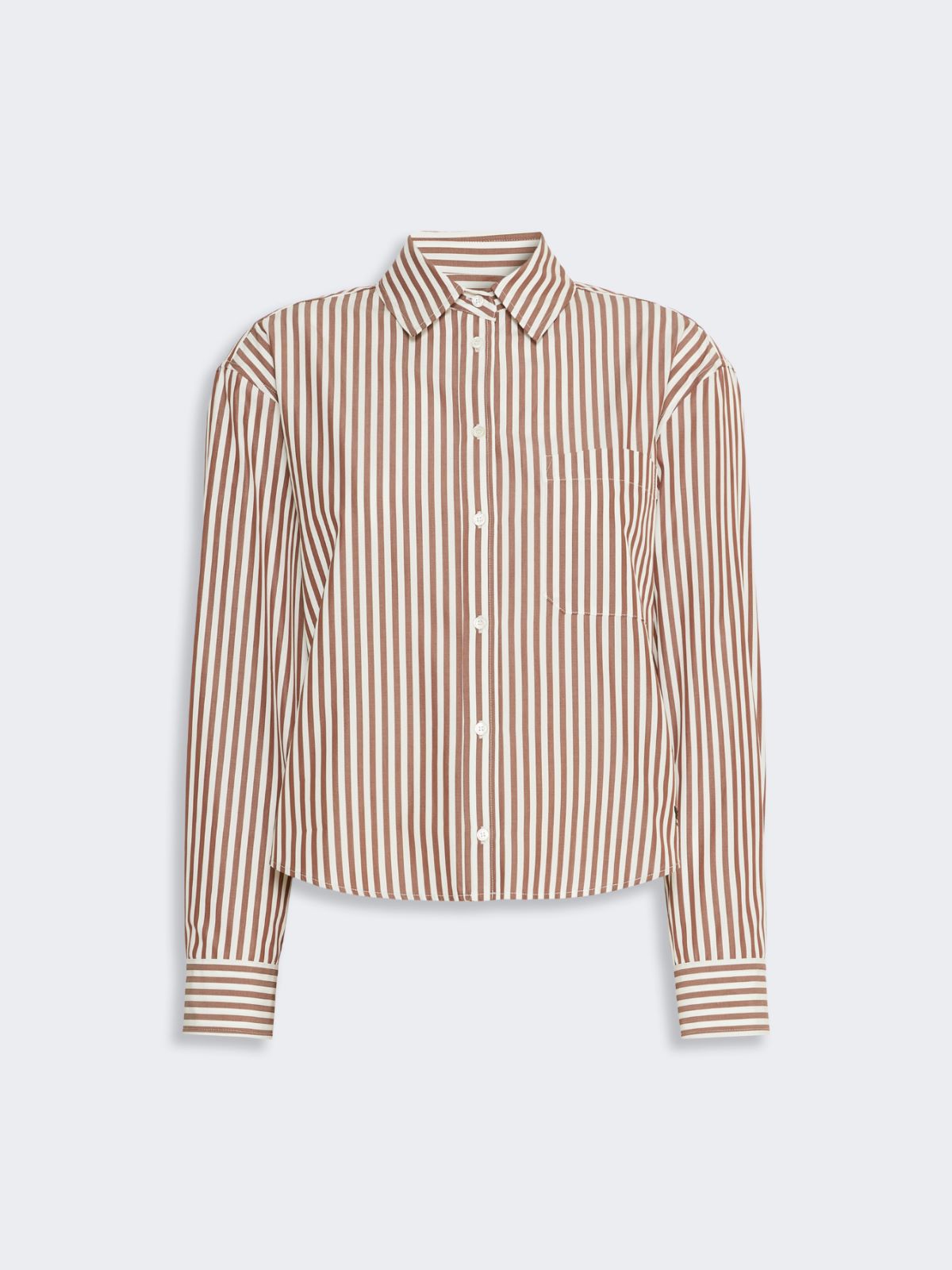 Cotton poplin shirt - TERRA COTTA - Weekend Max Mara - 5