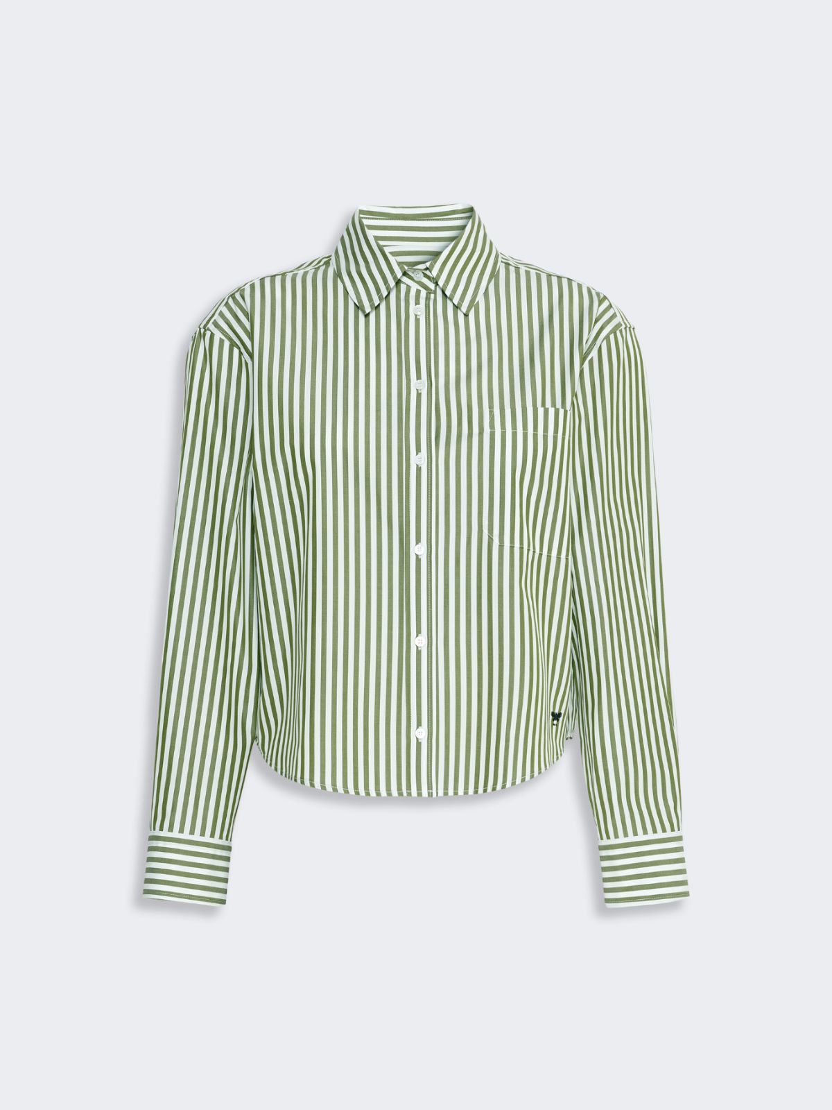 Cotton poplin shirt - GREEN - Weekend Max Mara - 6