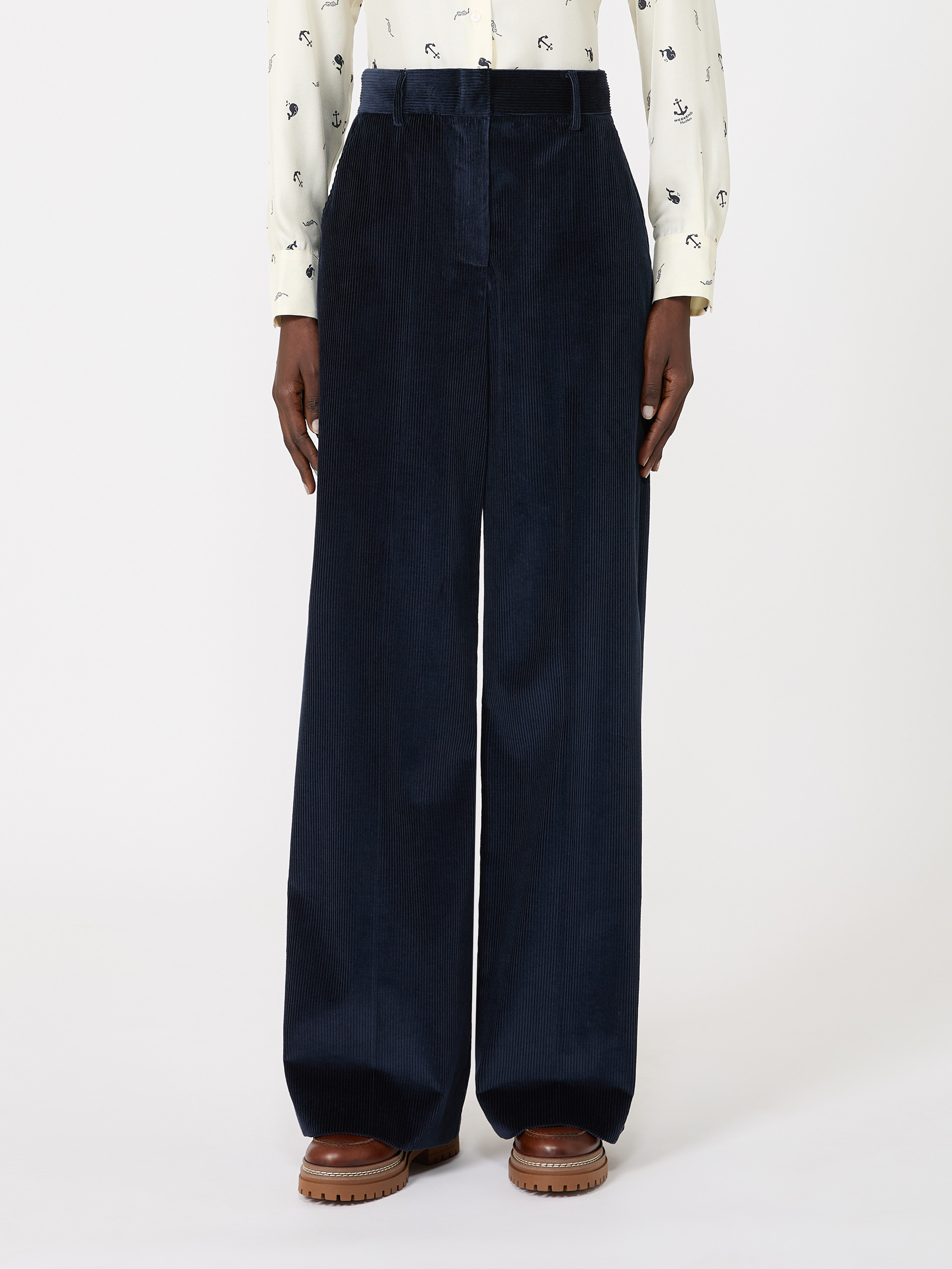 Cotton velvet trousers - Weekend Max Mara - 2