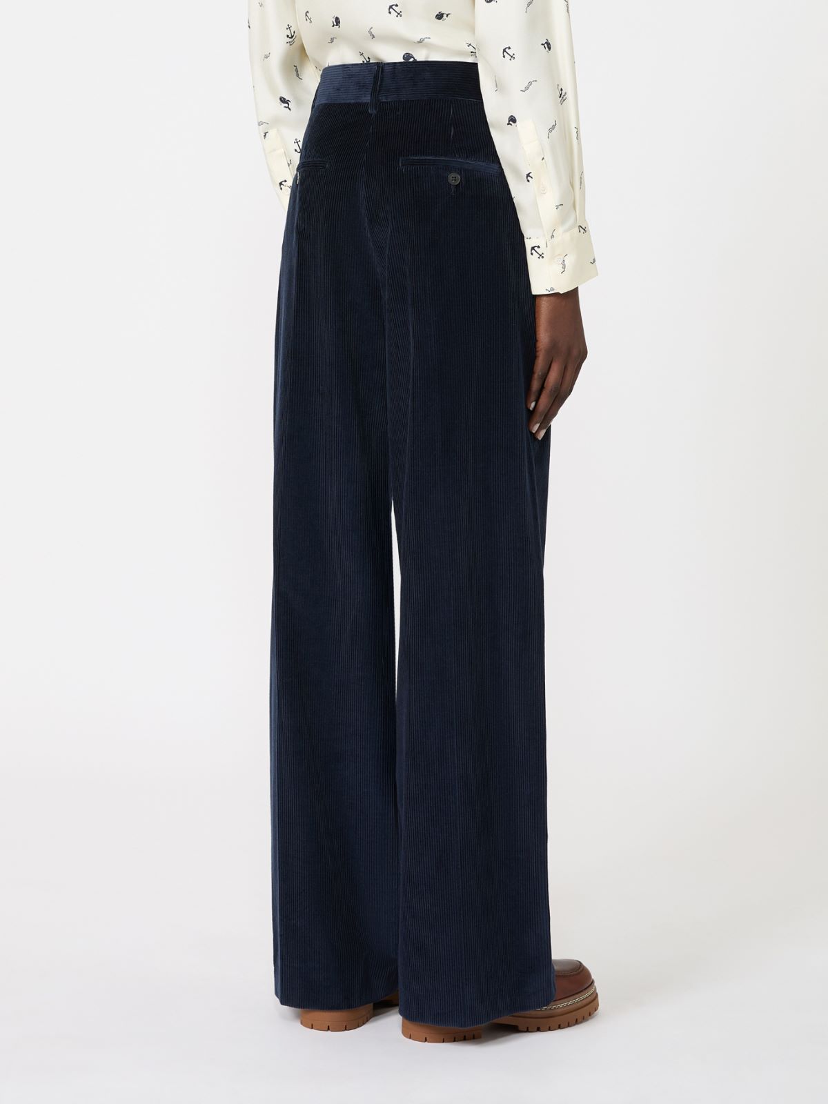 Cotton velvet trousers - Weekend Max Mara - 3