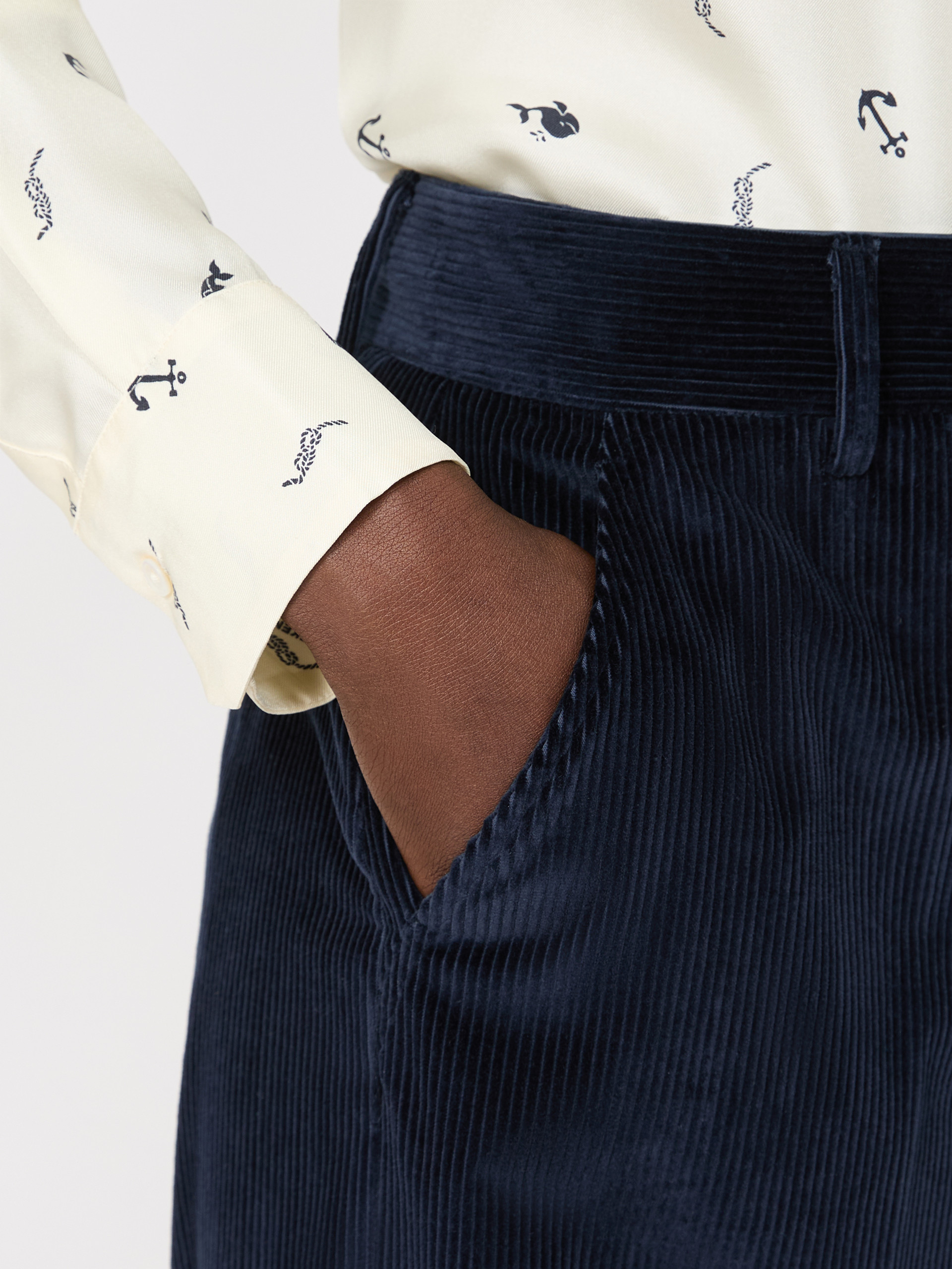 Cotton velvet trousers - Weekend Max Mara - 4