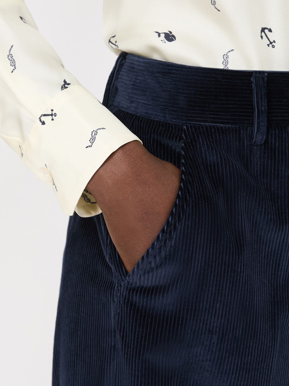 Cotton velvet trousers - Weekend Max Mara - 4