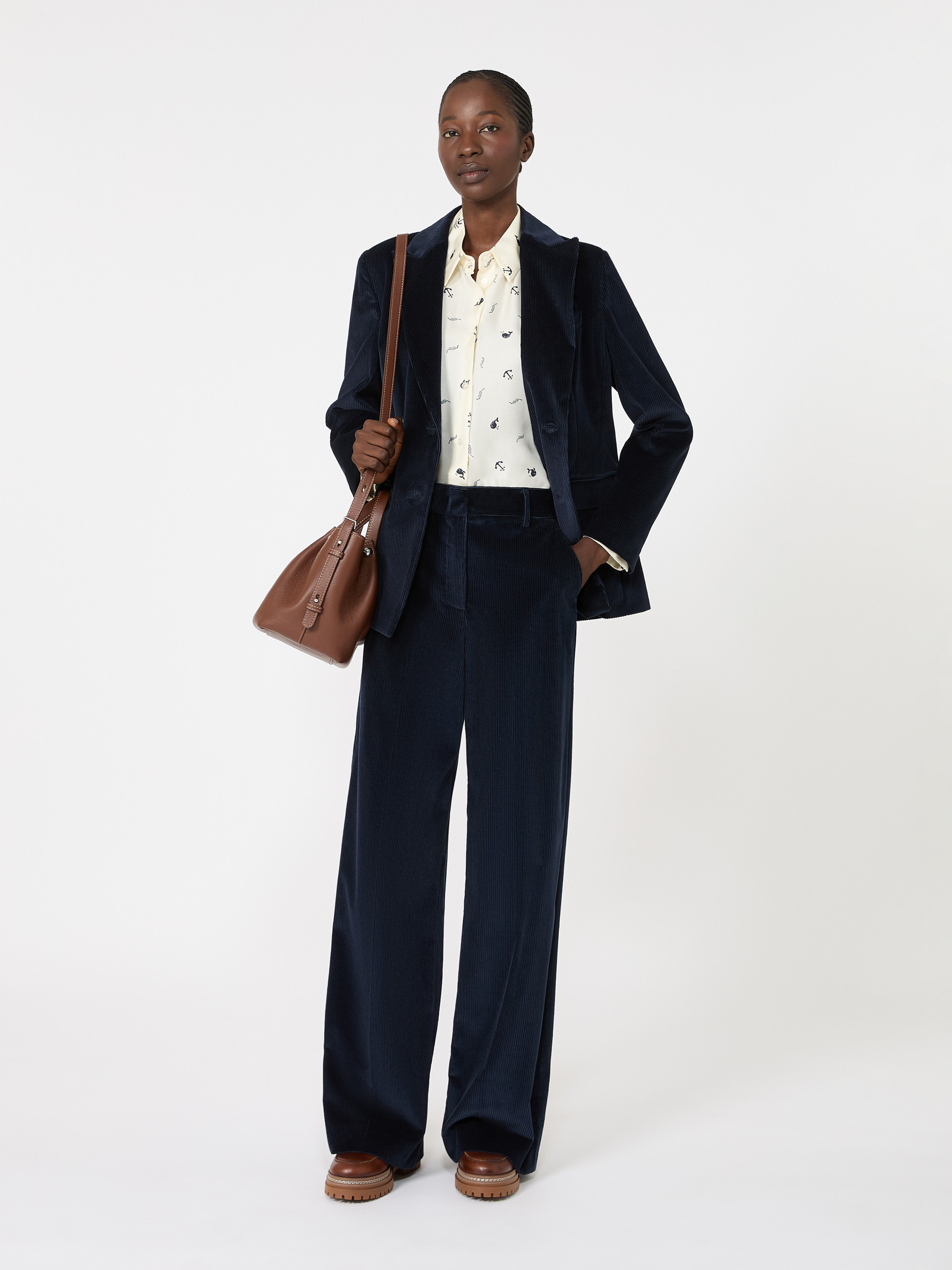 Cotton velvet trousers - Weekend Max Mara