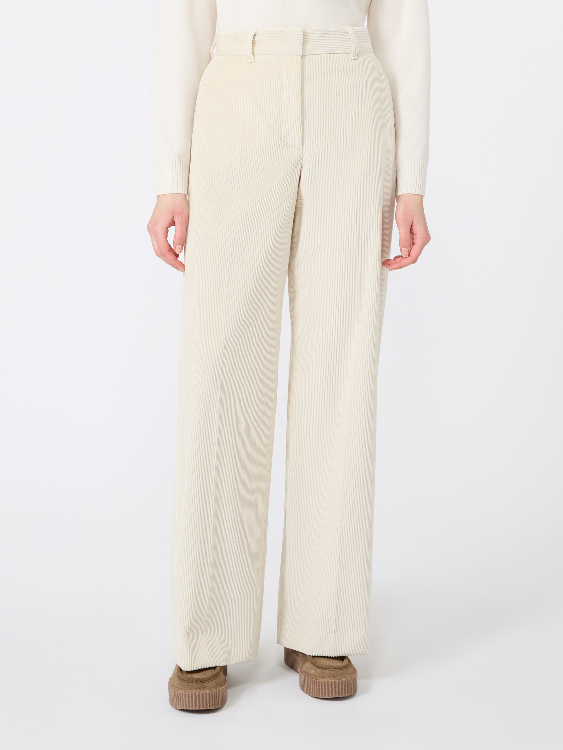 Cotton velvet trousers - Weekend Max Mara - 2
