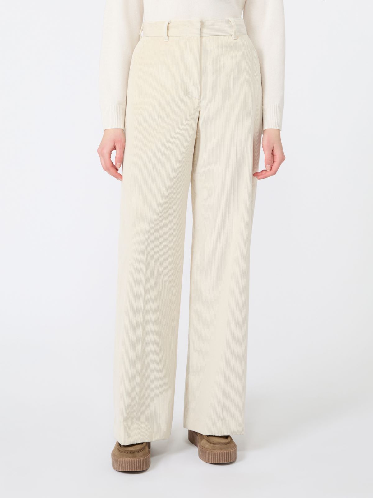 Cotton velvet trousers - Weekend Max Mara - 2