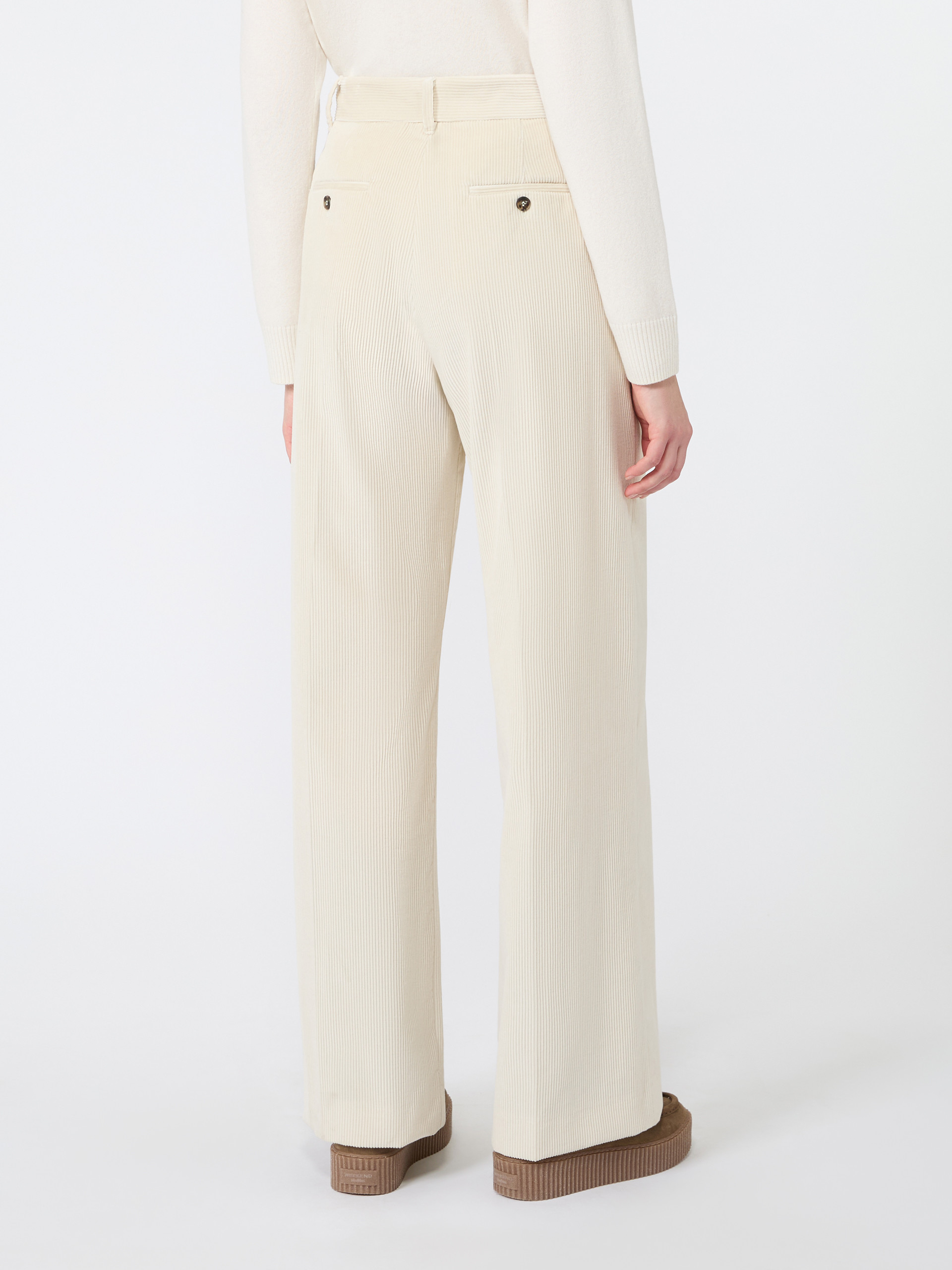 Cotton velvet trousers - Weekend Max Mara - 3