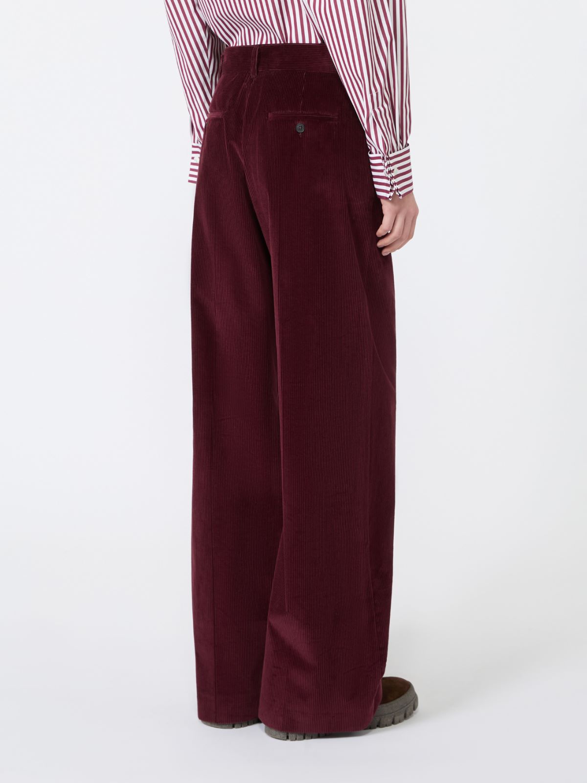 Cotton velvet trousers - Weekend Max Mara - 3