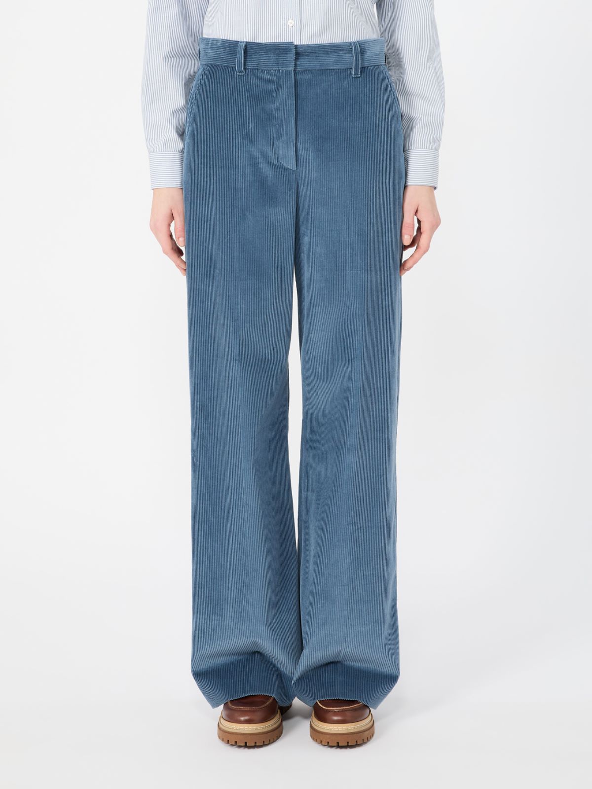 Cotton velvet trousers - Weekend Max Mara - 2