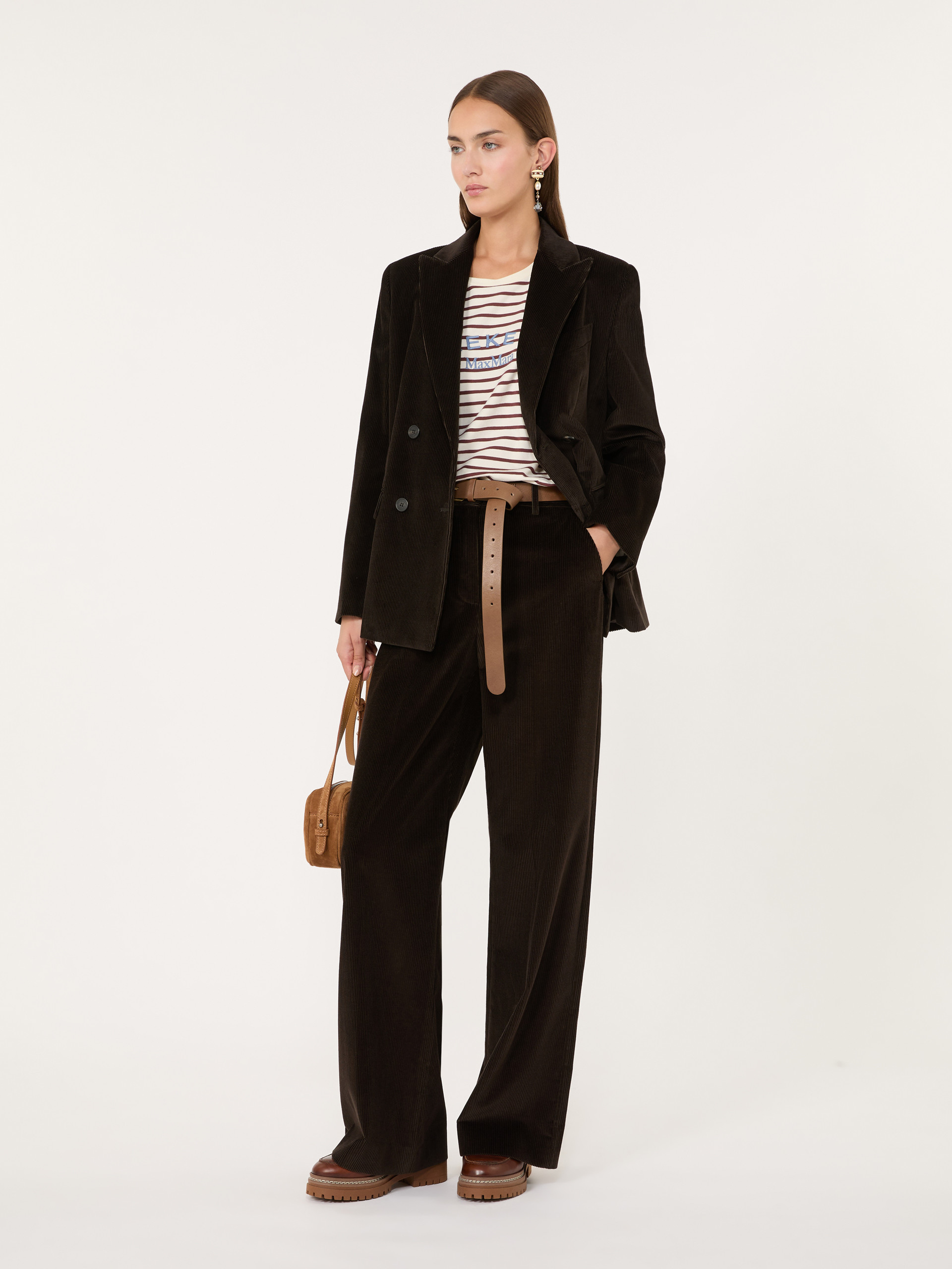 Cotton velvet trousers - Weekend Max Mara