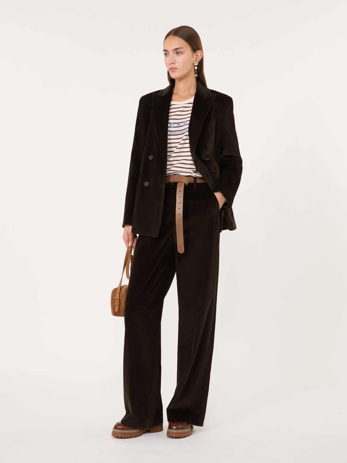 Cotton velvet trousers - Weekend Max Mara