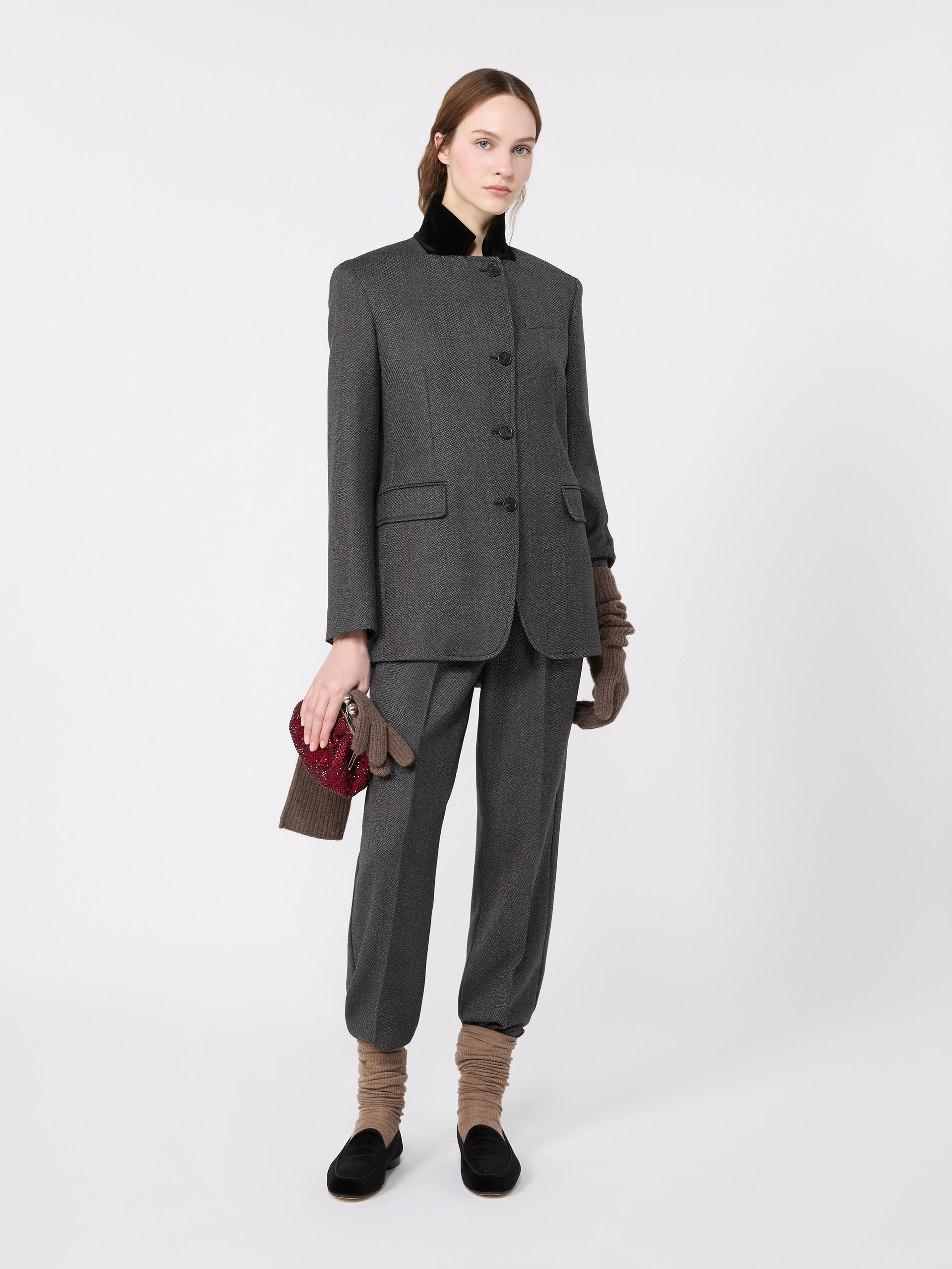 Wool carrot trouser - Weekend Max Mara