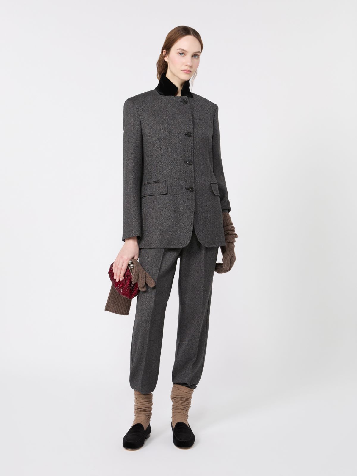 Wool carrot trouser - Weekend Max Mara