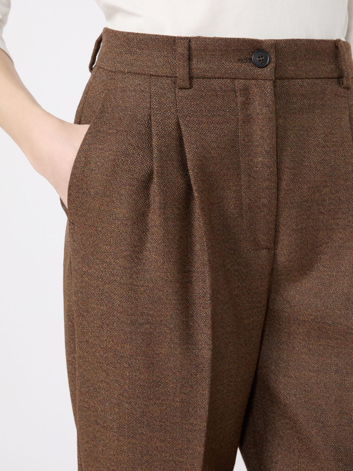 Wool carrot trouser - Weekend Max Mara - 4