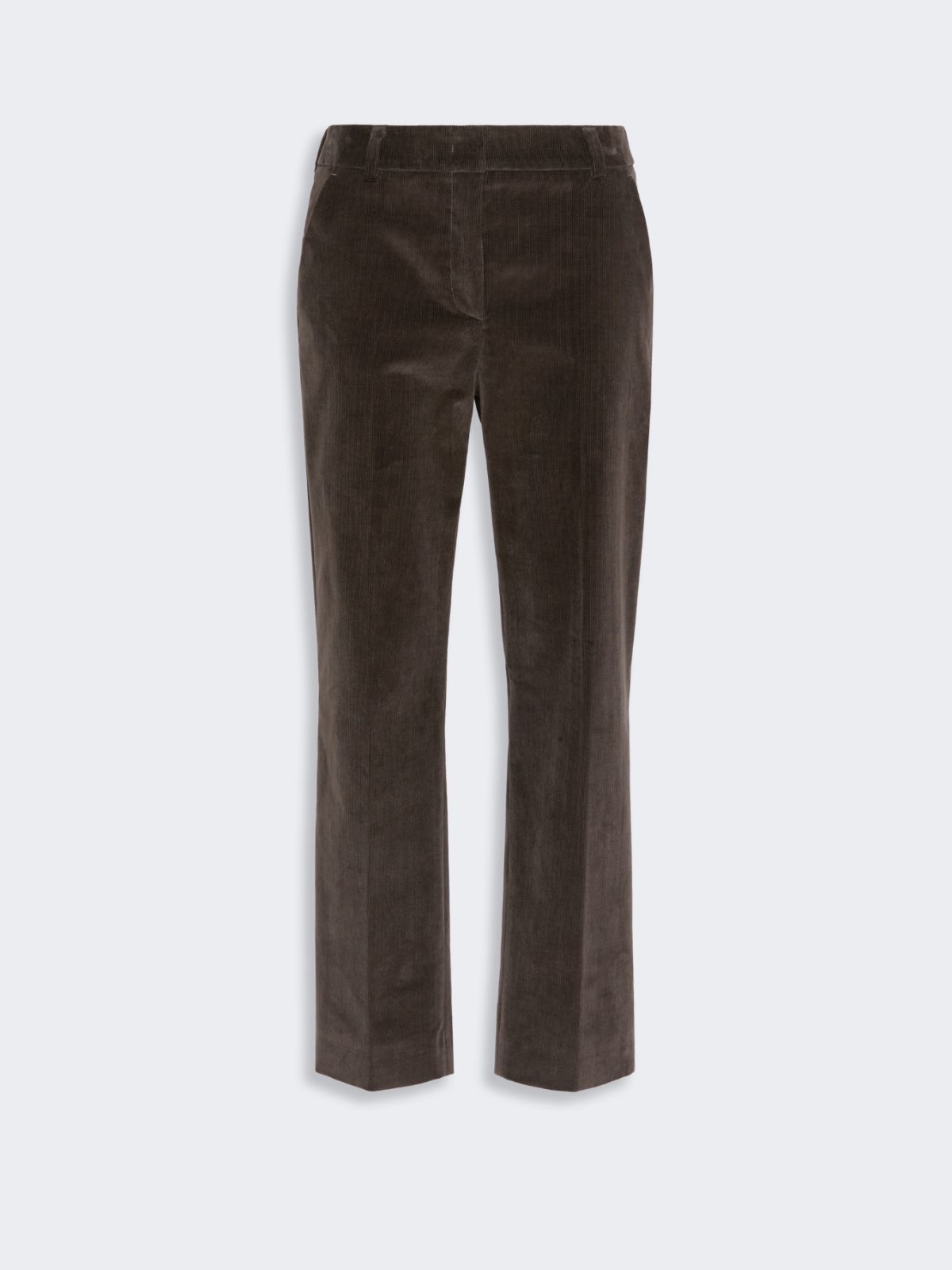 Cotton velvet cropped trousers - Weekend Max Mara - 4