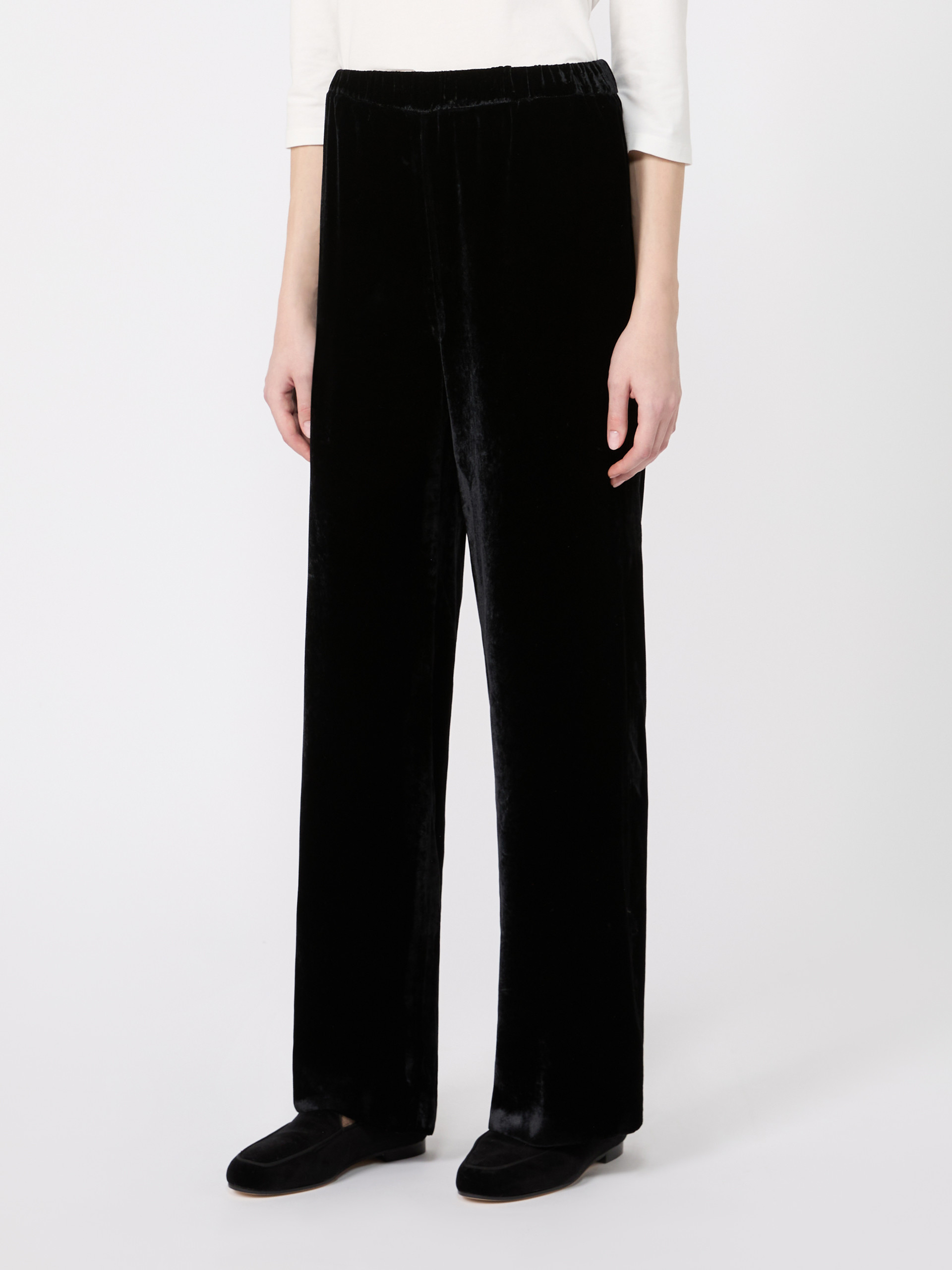 Velvet palazzo trouser - Weekend Max Mara - 2