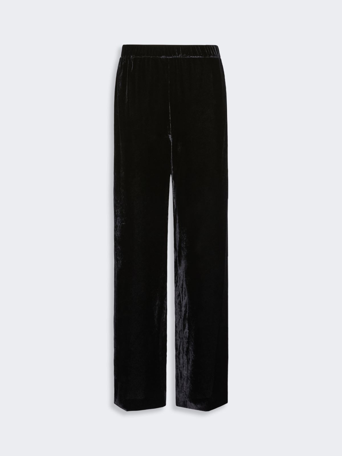 Velvet palazzo trouser - Weekend Max Mara - 4