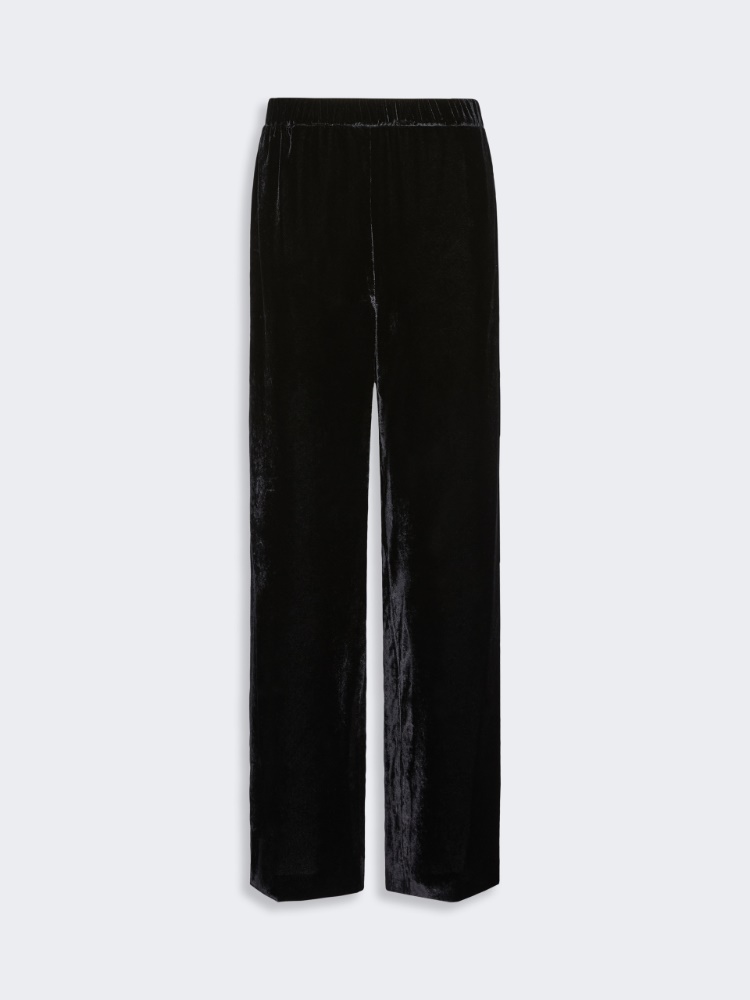 Velvet palazzo trouser - Weekend Max Mara