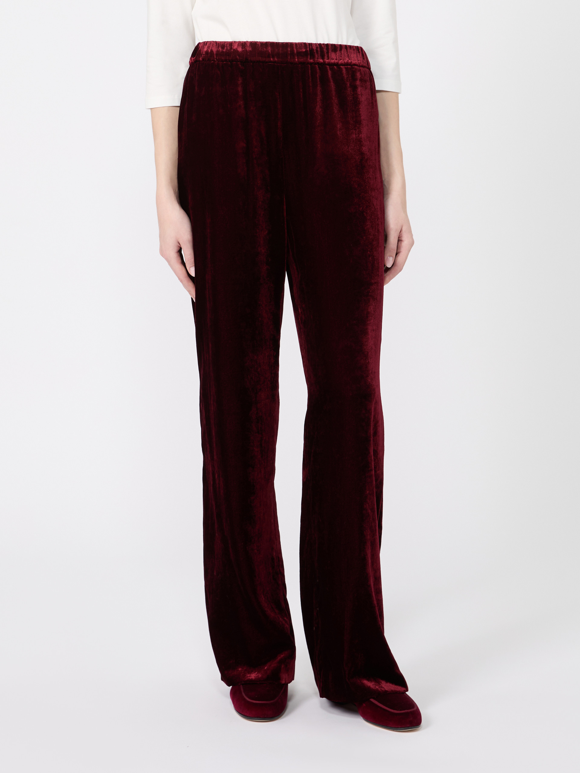 Velvet palazzo trouser - Weekend Max Mara - 2