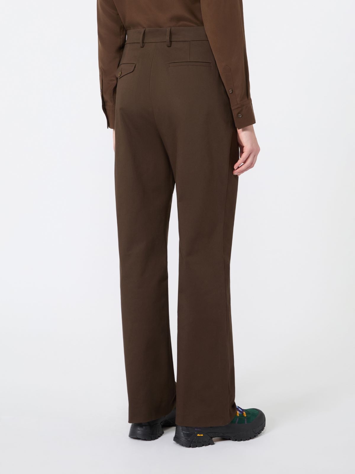 Cotton satin trousers - Weekend Max Mara - 3