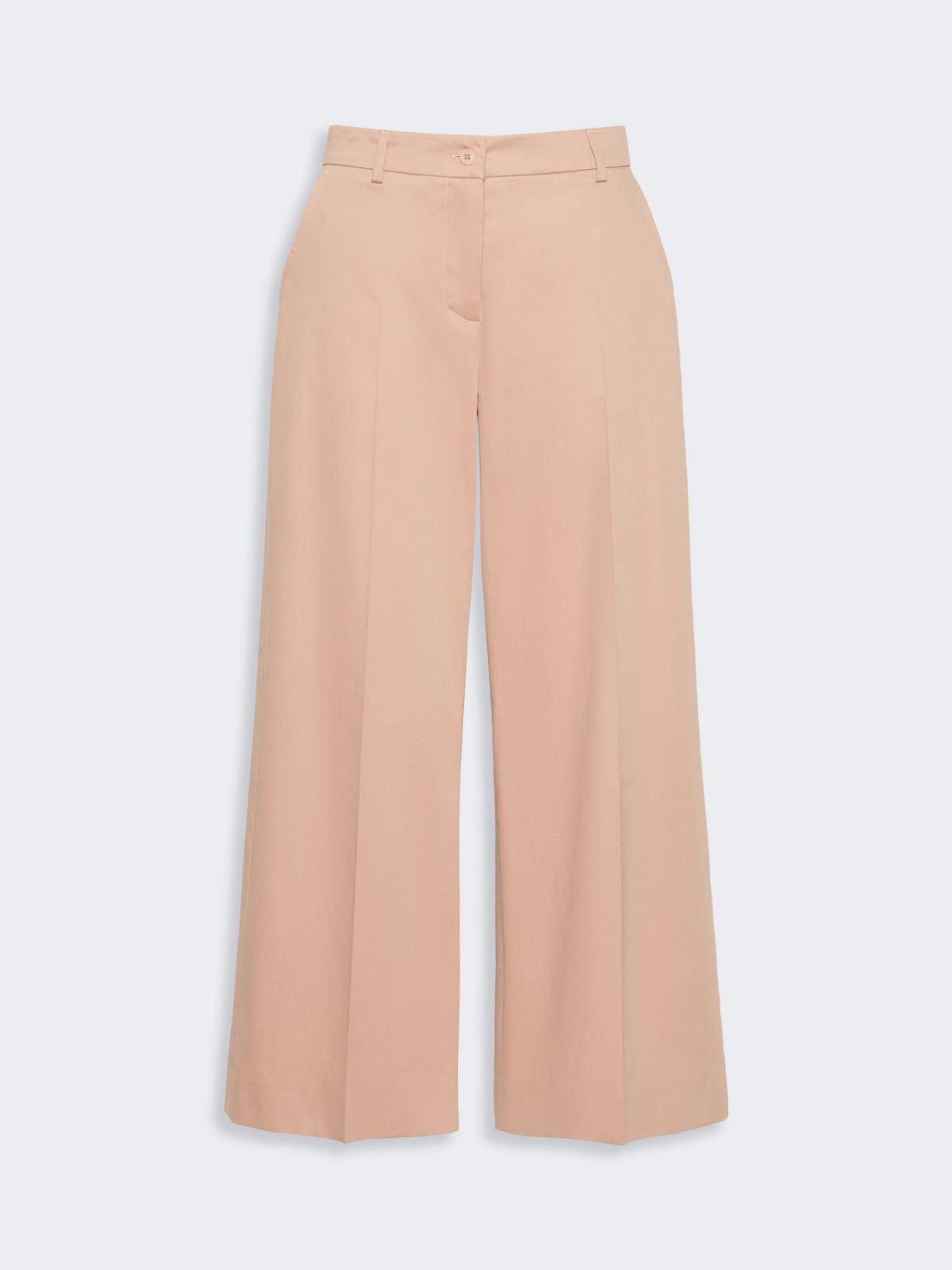 Cotton satin trousers - ANTIQUE ROSE - Weekend Max Mara - 4