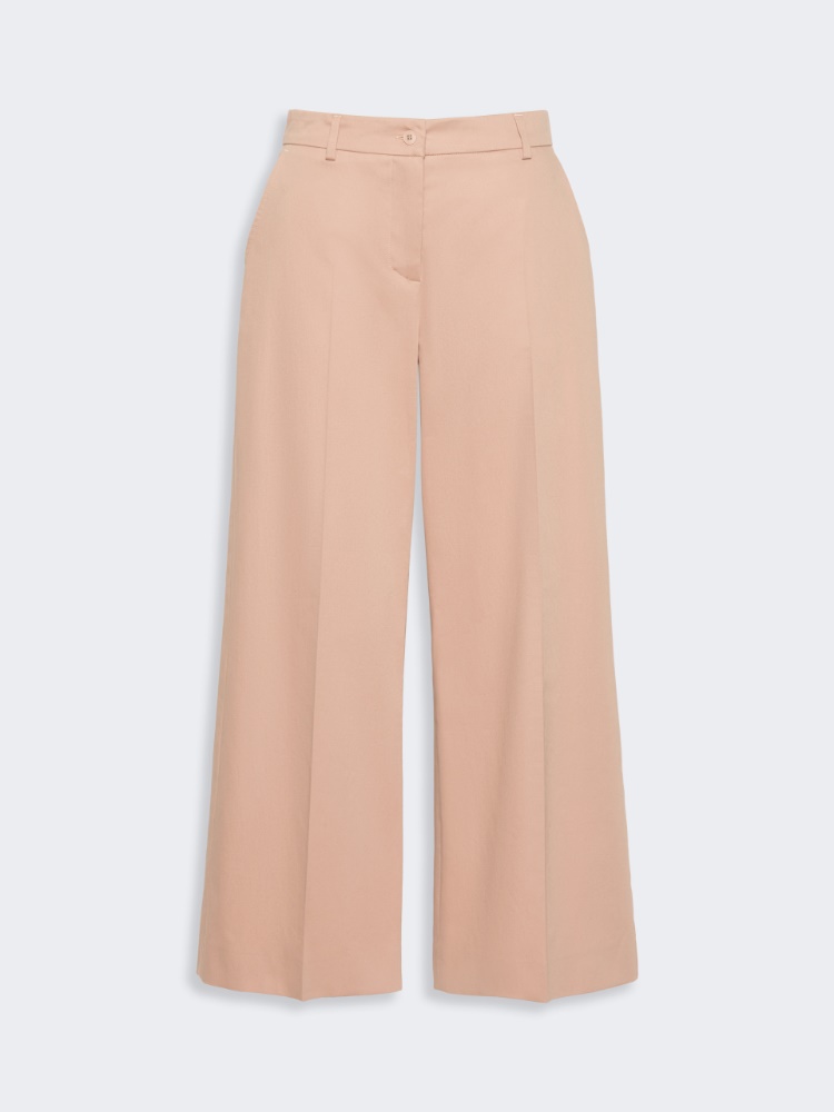Cotton satin trousers - ANTIQUE ROSE - Weekend Max Mara - 2