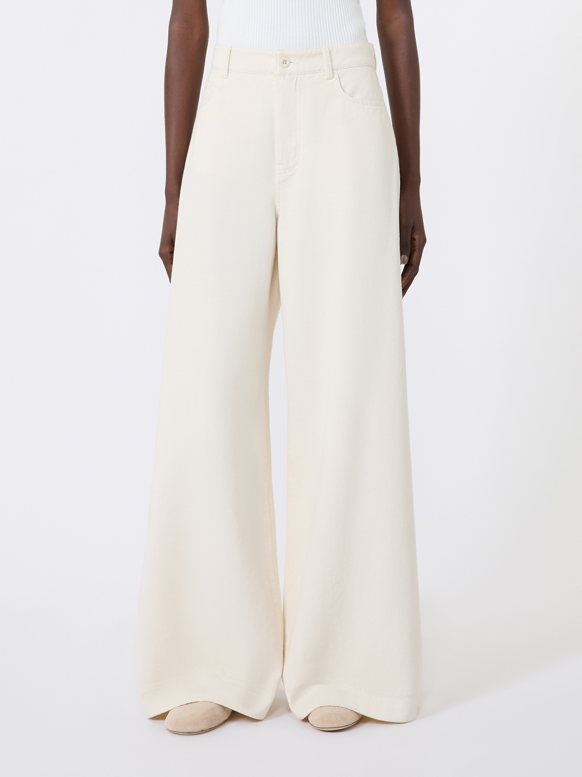 Cotton bull denim jeans - Weekend Max Mara - 2