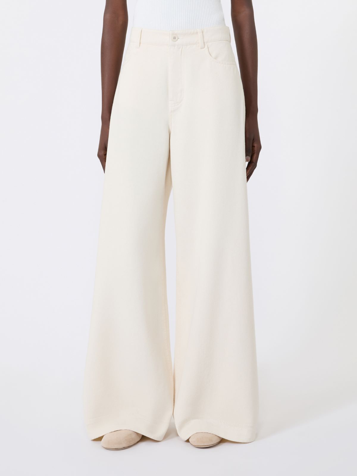 Cotton bull denim jeans - Weekend Max Mara - 2