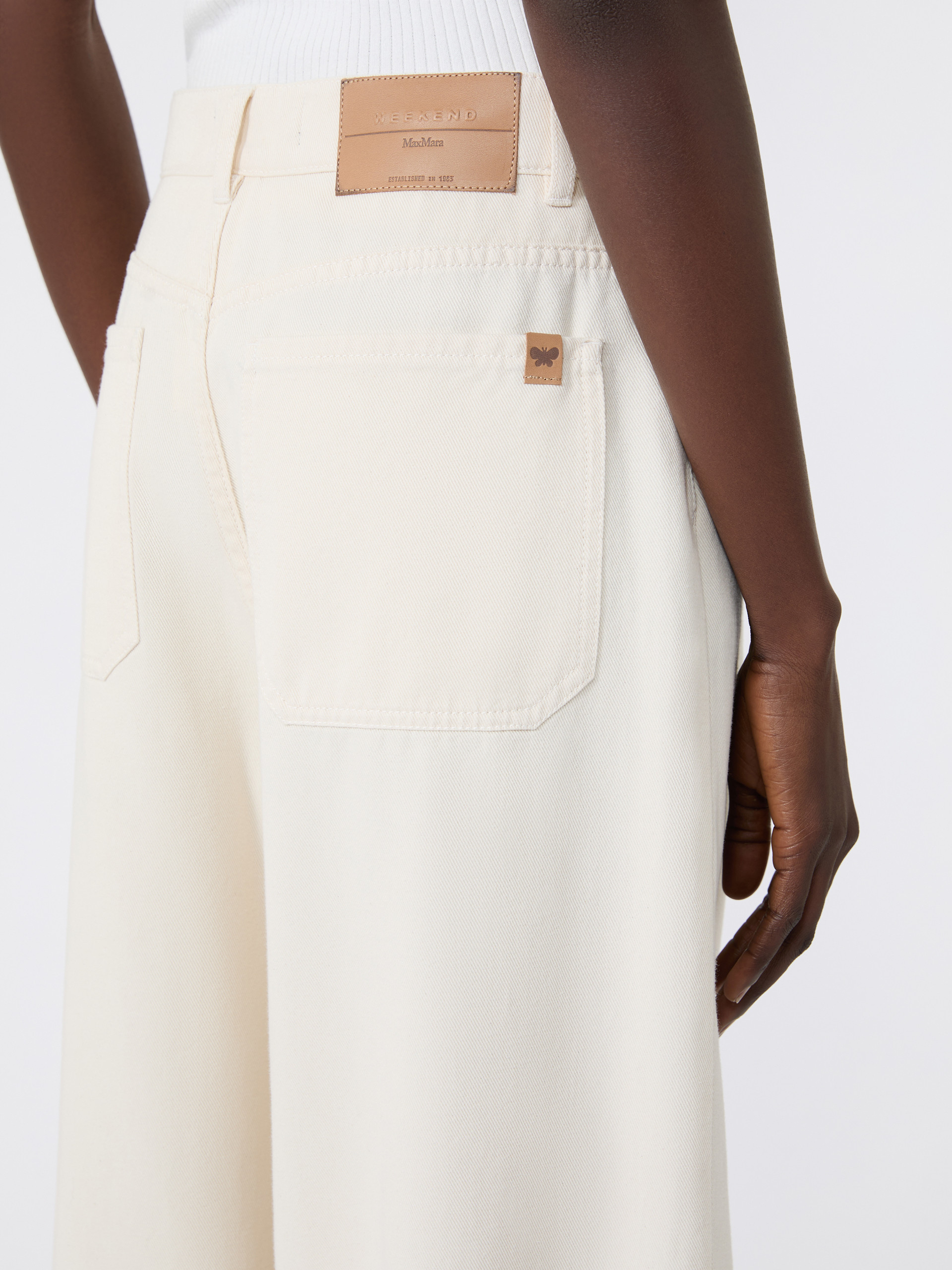 Cotton bull denim jeans - Weekend Max Mara - 4